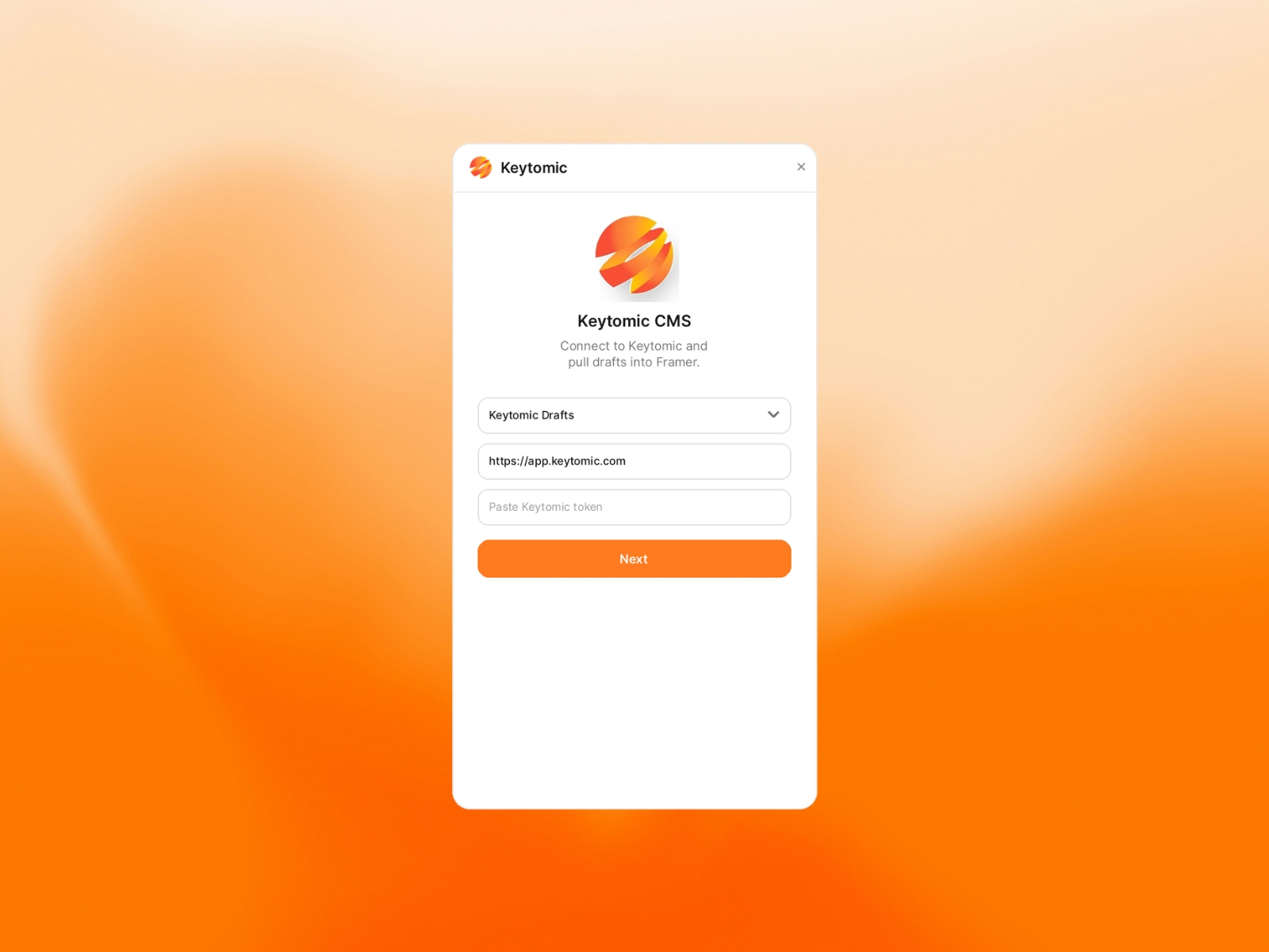 Thumbnail 1 for Keytomic, a Framer Marketplace template by Keytomic.