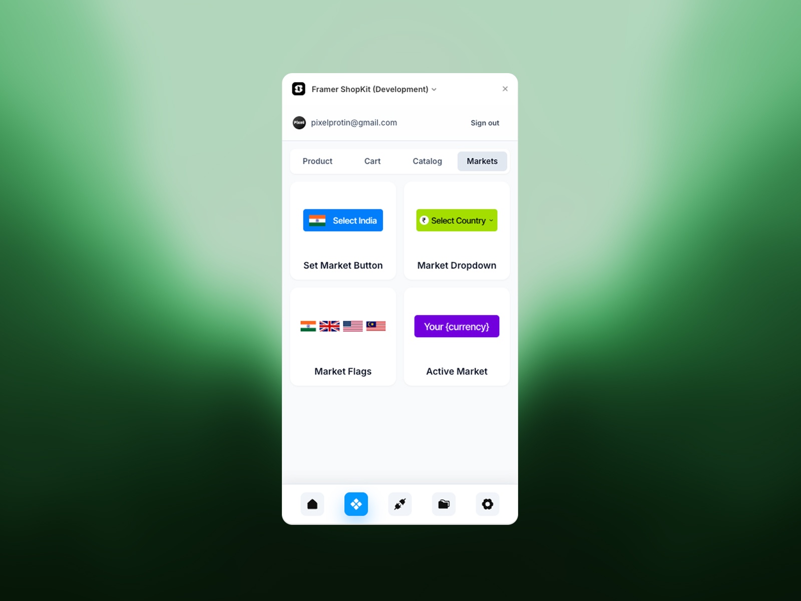 Thumbnail 2 for ShopKit, a Framer Marketplace template by Framer ShopKit.