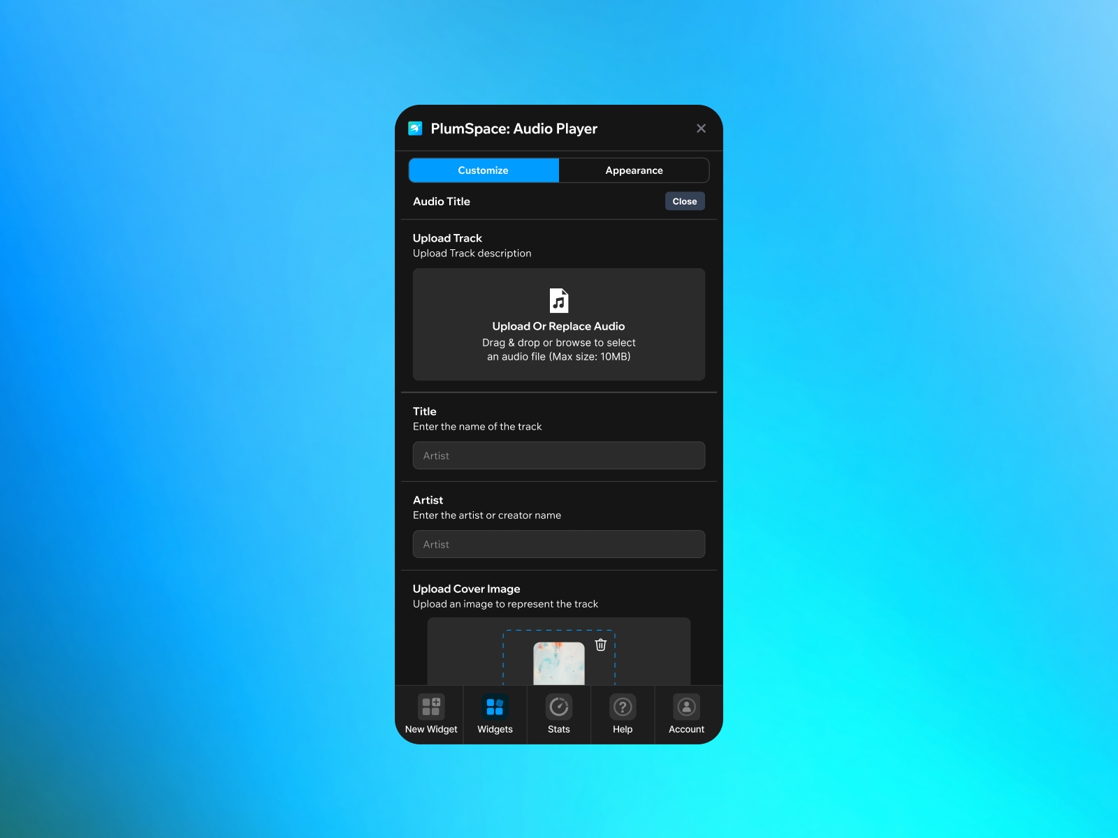 Thumbnail 2 for PlumSpace: Audio Player, a Framer Marketplace template by PlumSpace.