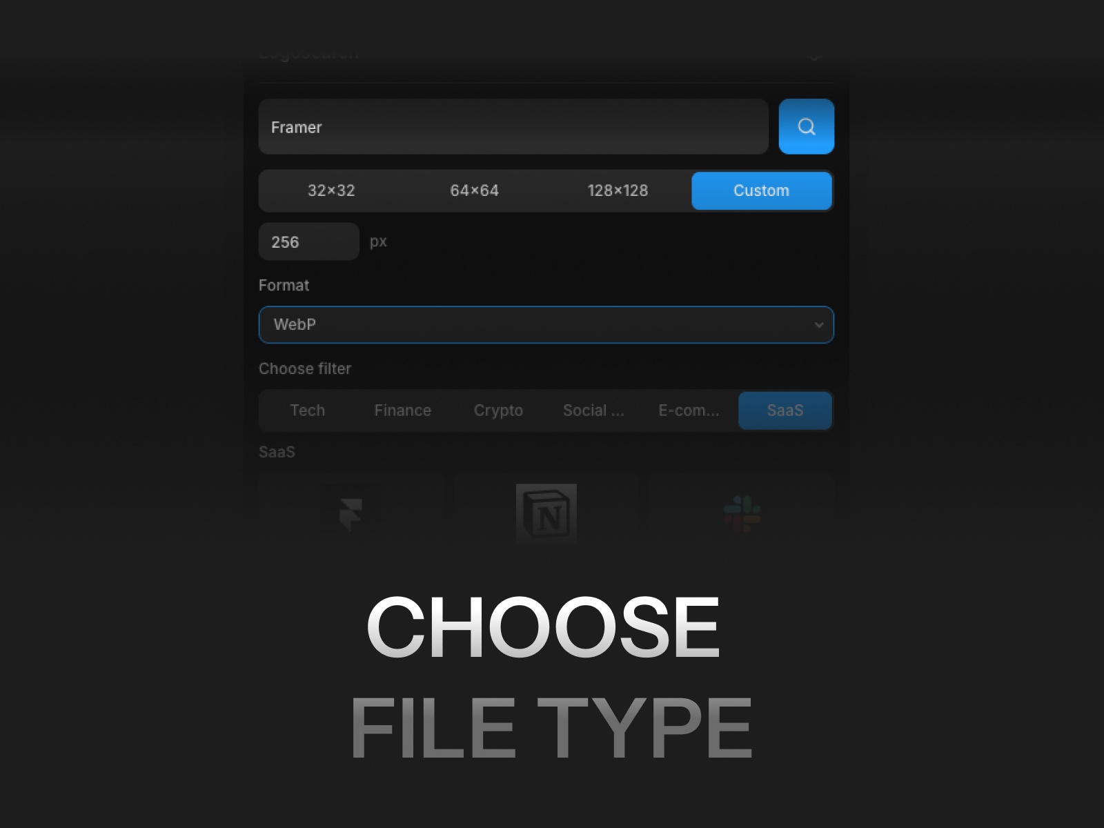 Screenshot 4 for Logosearch, a Framer Marketplace plugin by Chris Lacorte.