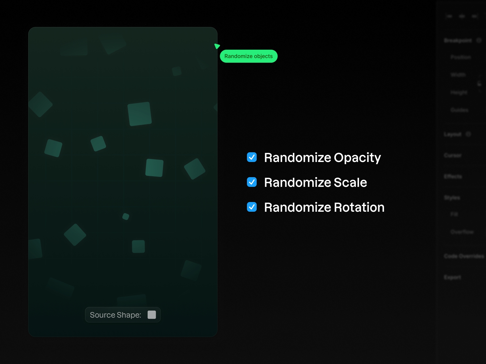 Thumbnail 2 for Confetti, a Framer Marketplace template by Yummygum.