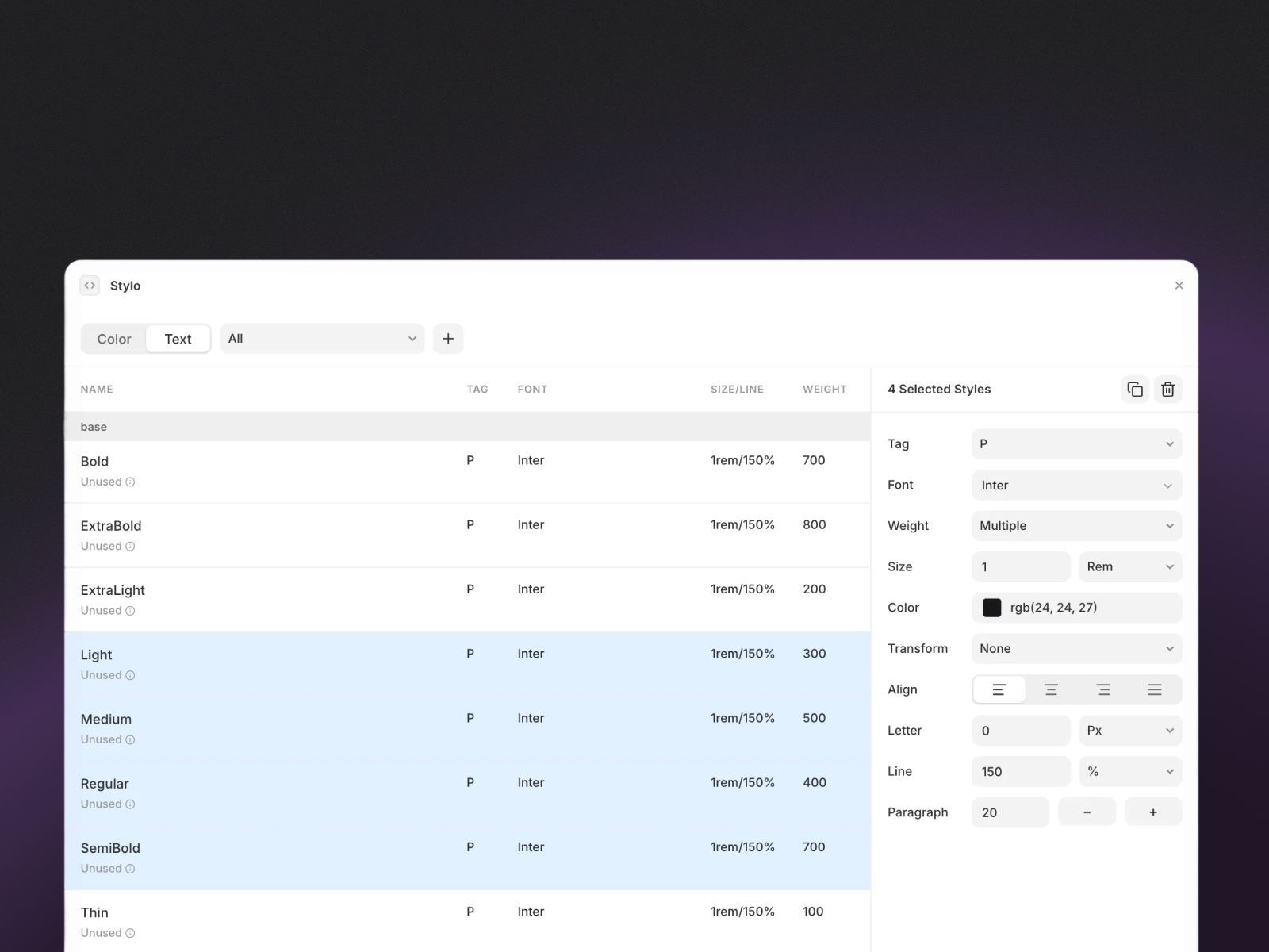 Thumbnail 1 for Stylo, a Framer Marketplace template by Angie Vella.