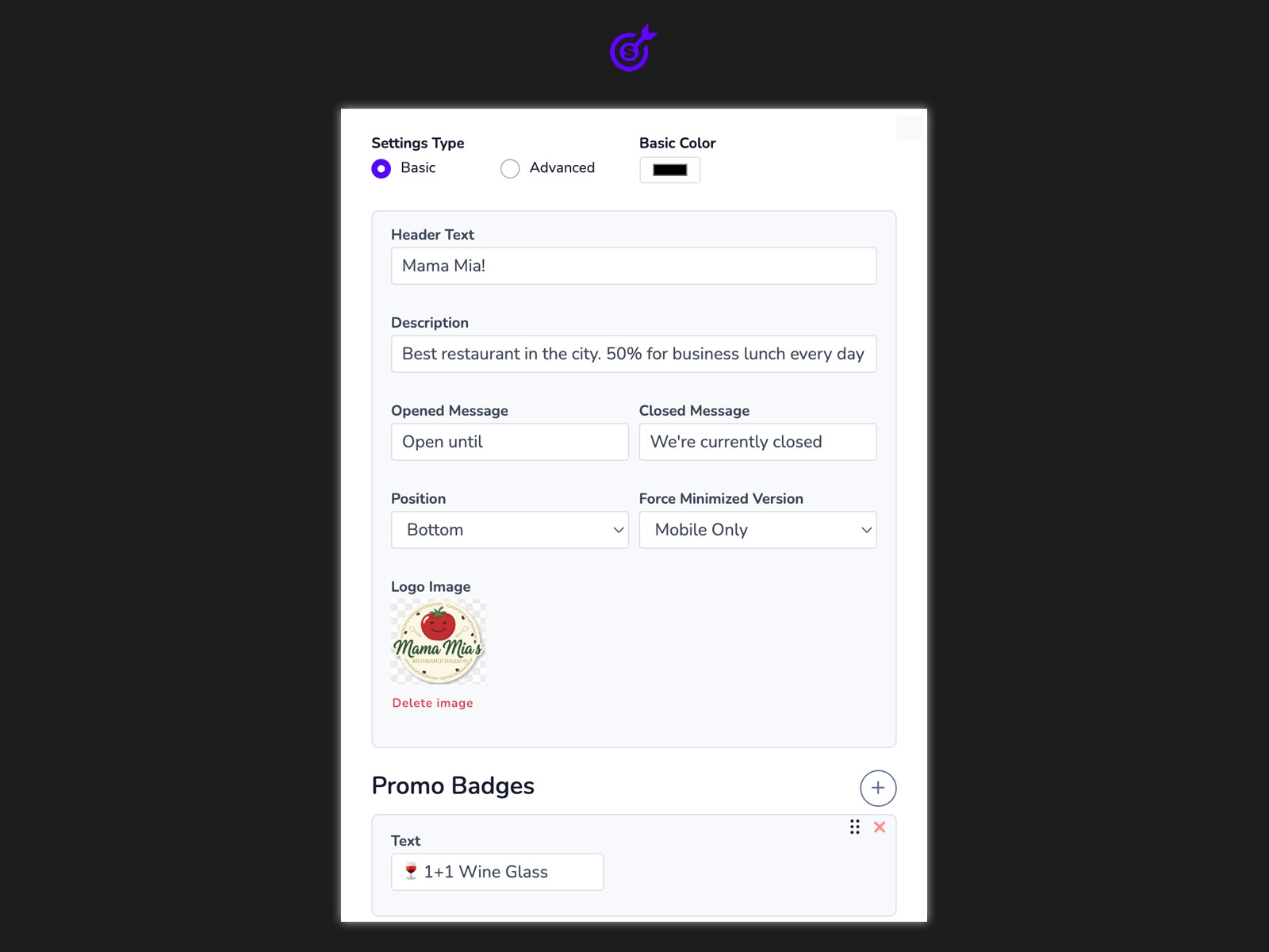 Screenshot 3 for Business Opening Hours, a Framer Marketplace plugin by Smartarget.