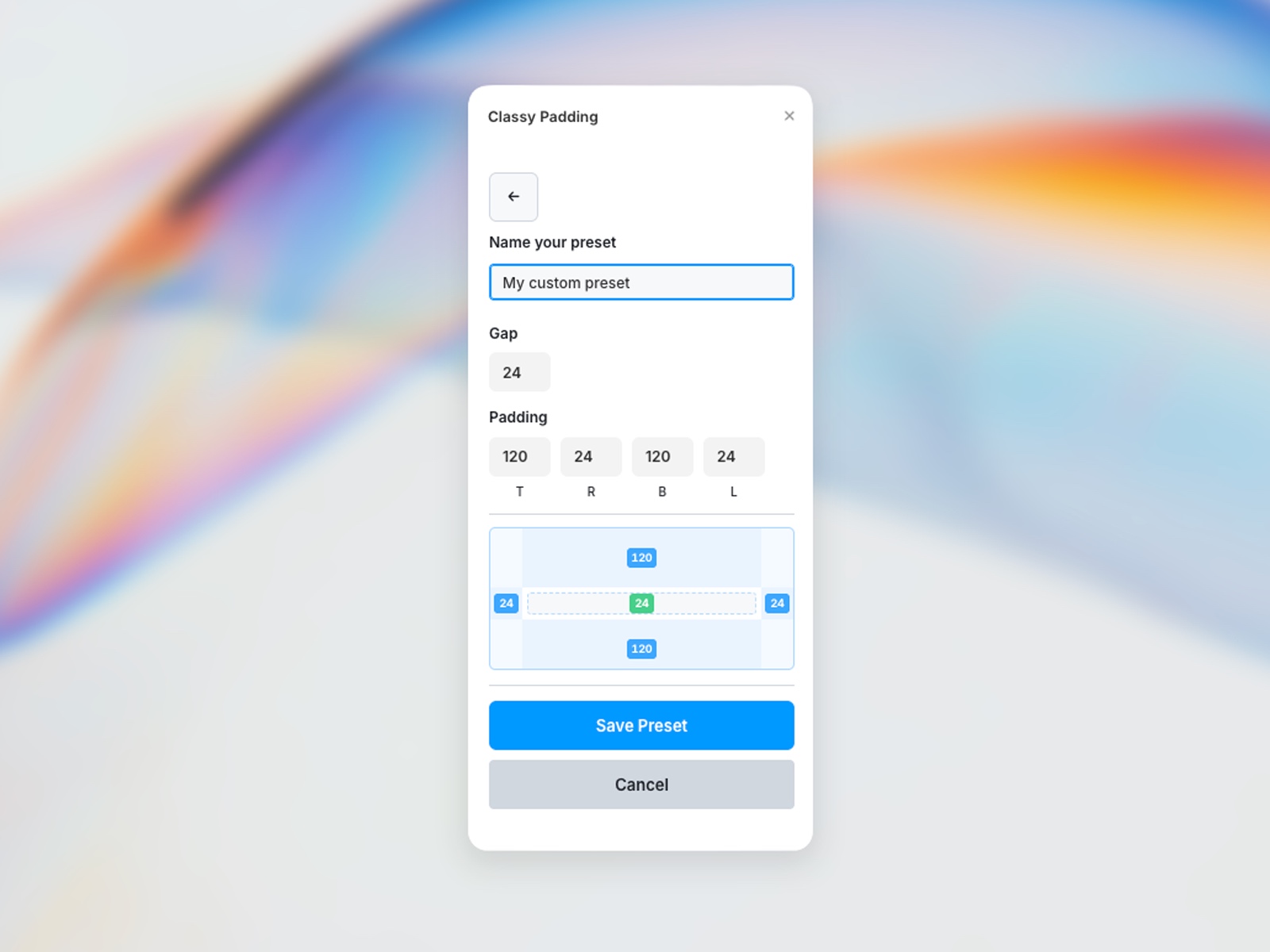 Thumbnail 2 for Classy Padding, a Framer Marketplace template by Marko Markovic.