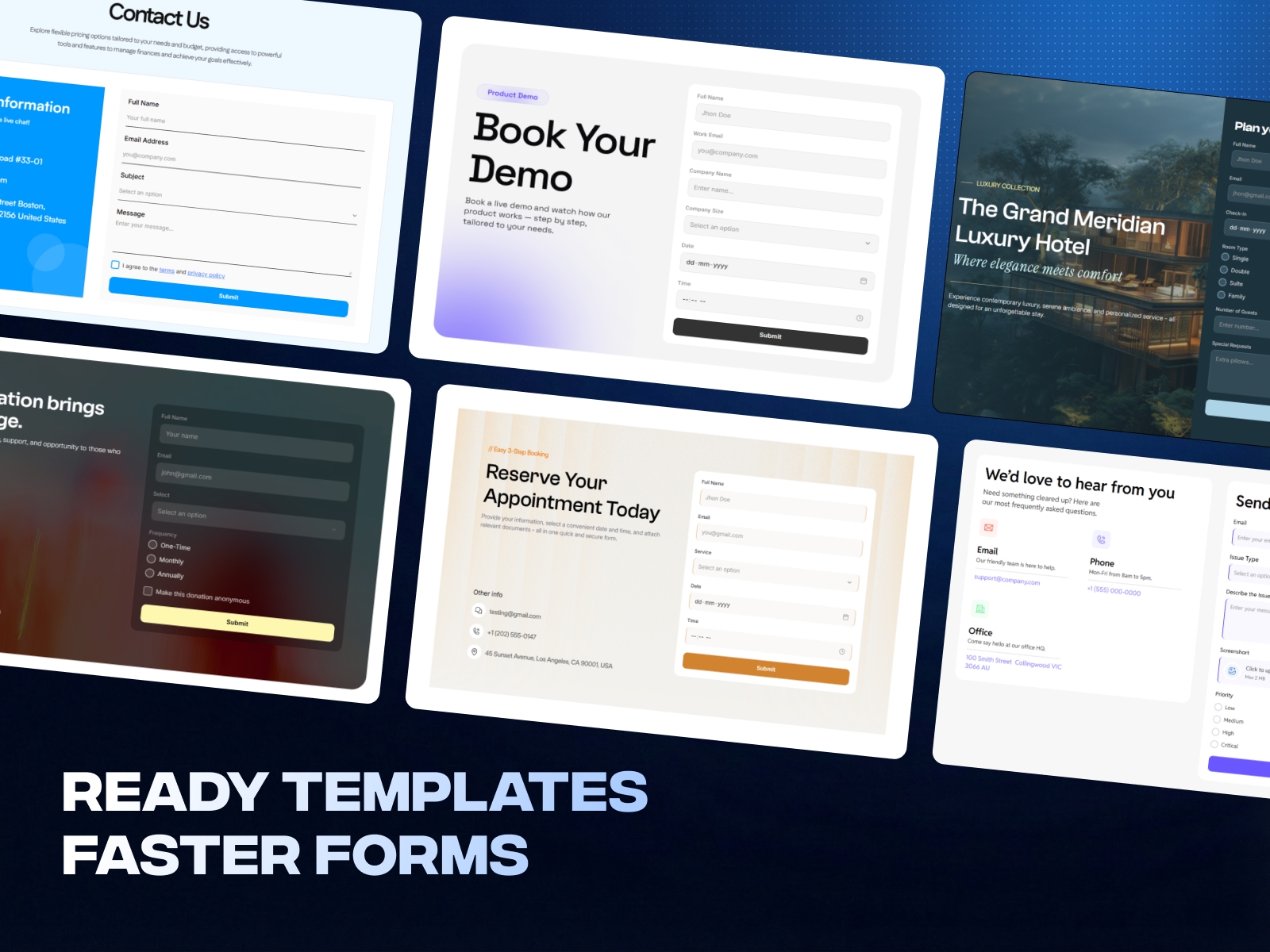 Screenshot 4 for Forms Plugin, a Framer Marketplace plugin by Framer Geeks.