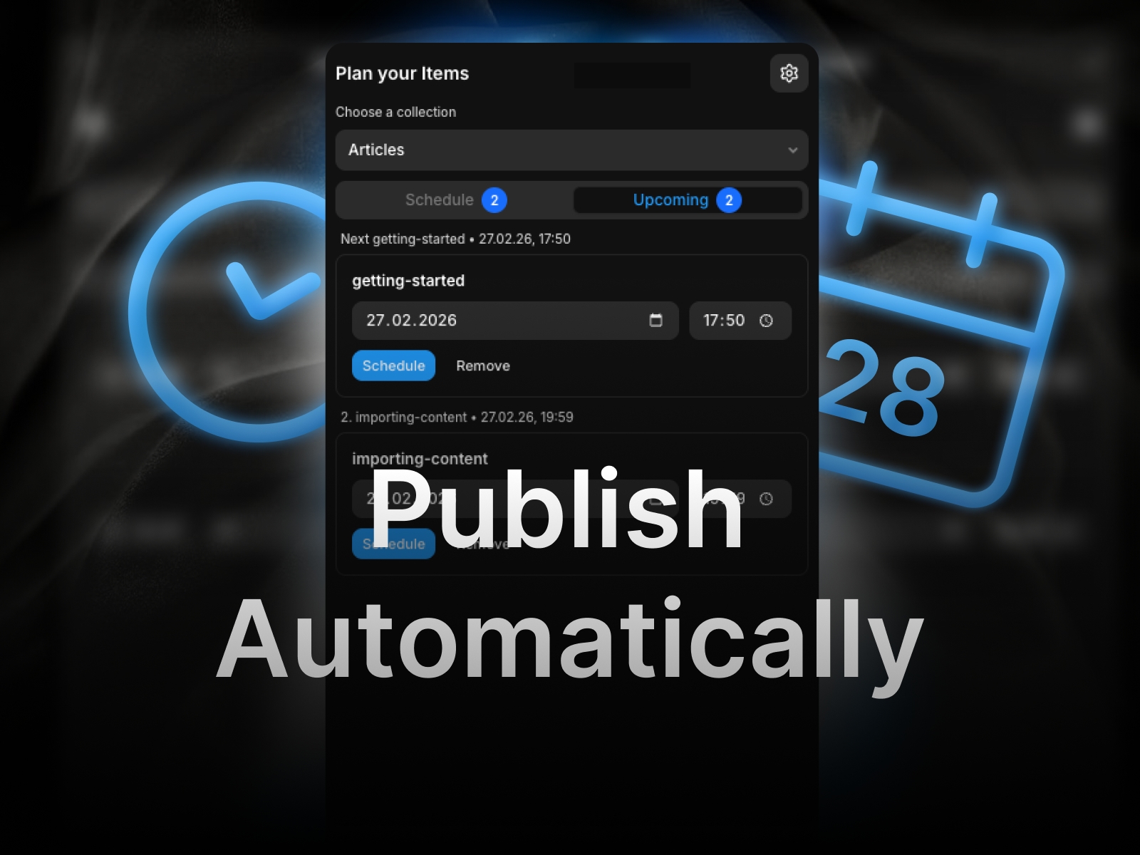Screenshot 4 for CMS Auto Publish, a Framer Marketplace plugin by Chris Lacorte.