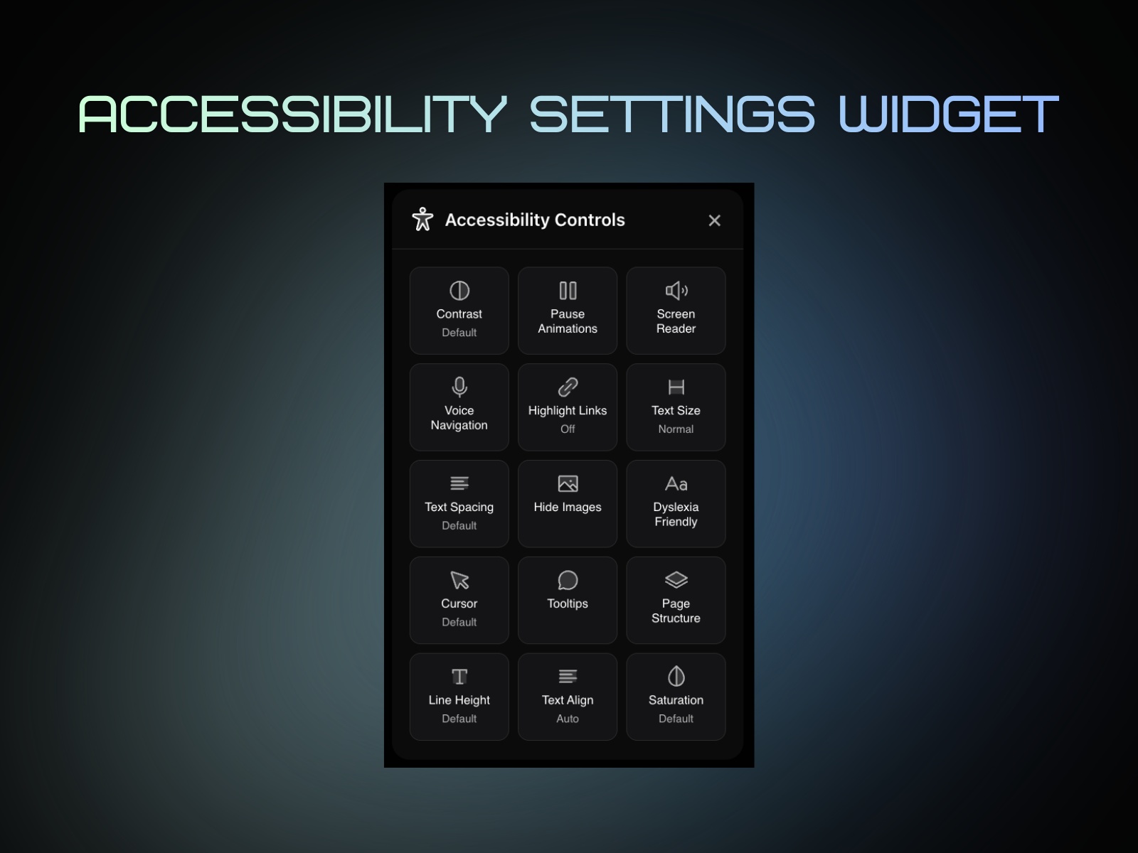 Screenshot 3 for Accessibility Studio, a Framer Marketplace plugin by Mojave Studio.