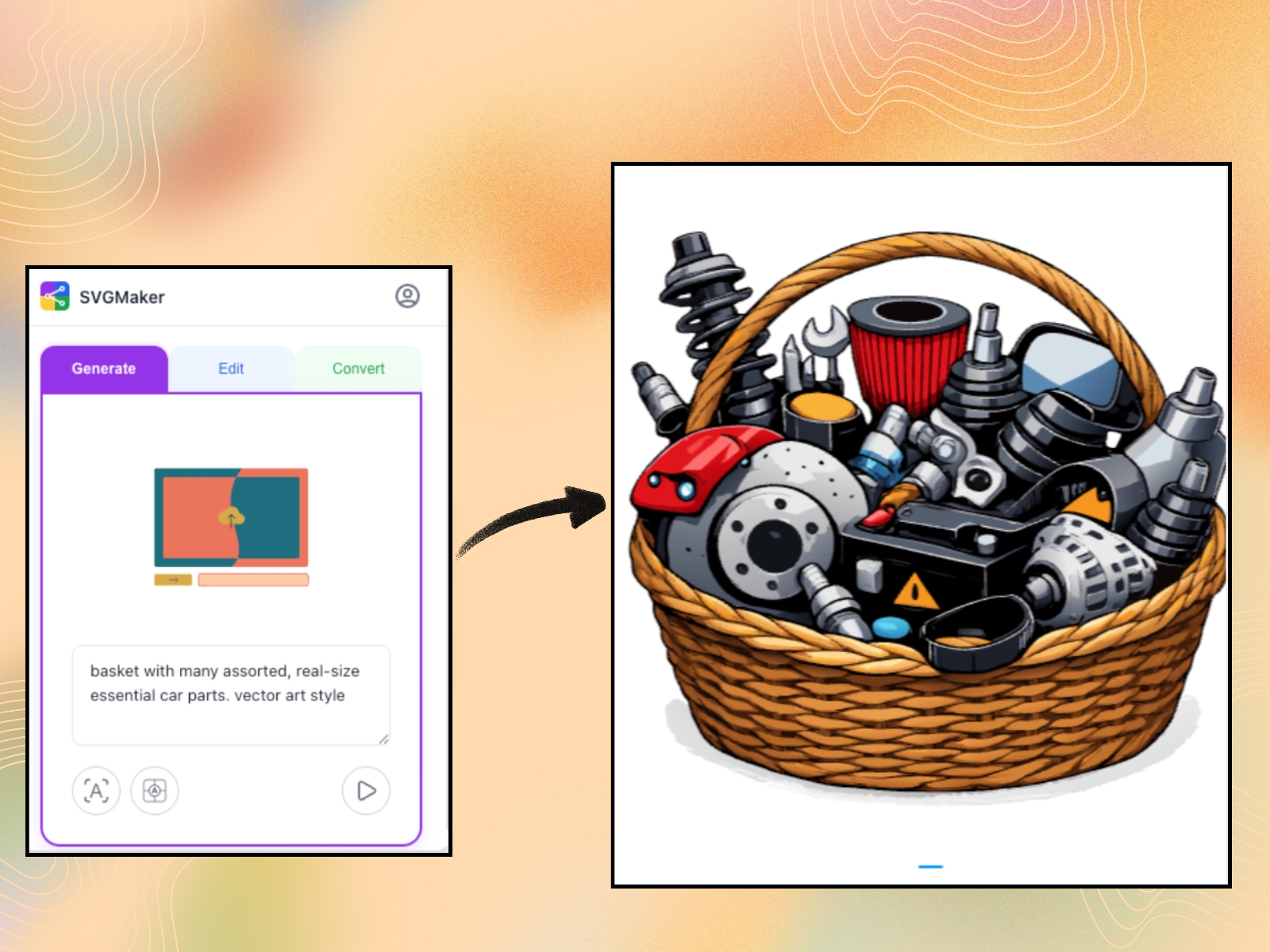 Thumbnail 1 for SVGMaker, a Framer Marketplace template by SVGMaker Team.