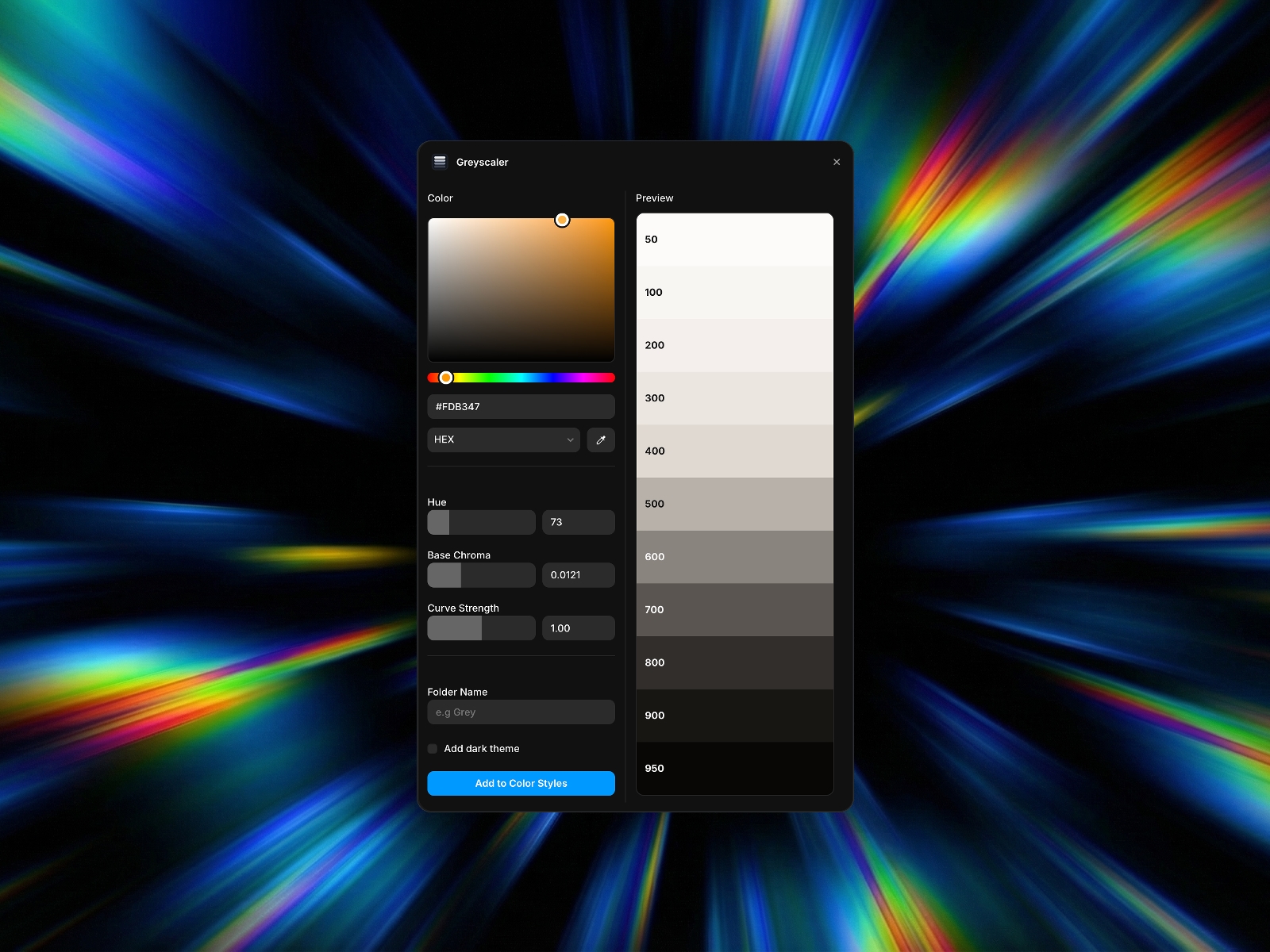 Thumbnail 1 for Greyscaler, a Framer Marketplace template by Osbert O..