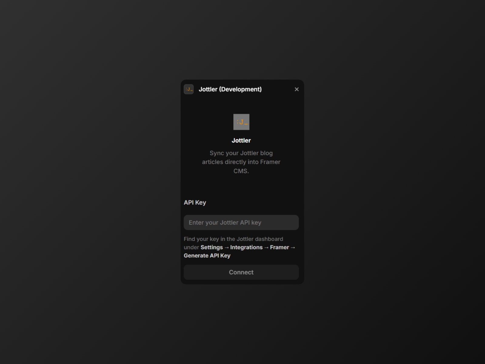 Thumbnail 2 for Jottler, a Framer Marketplace template by Aidan Buckley.