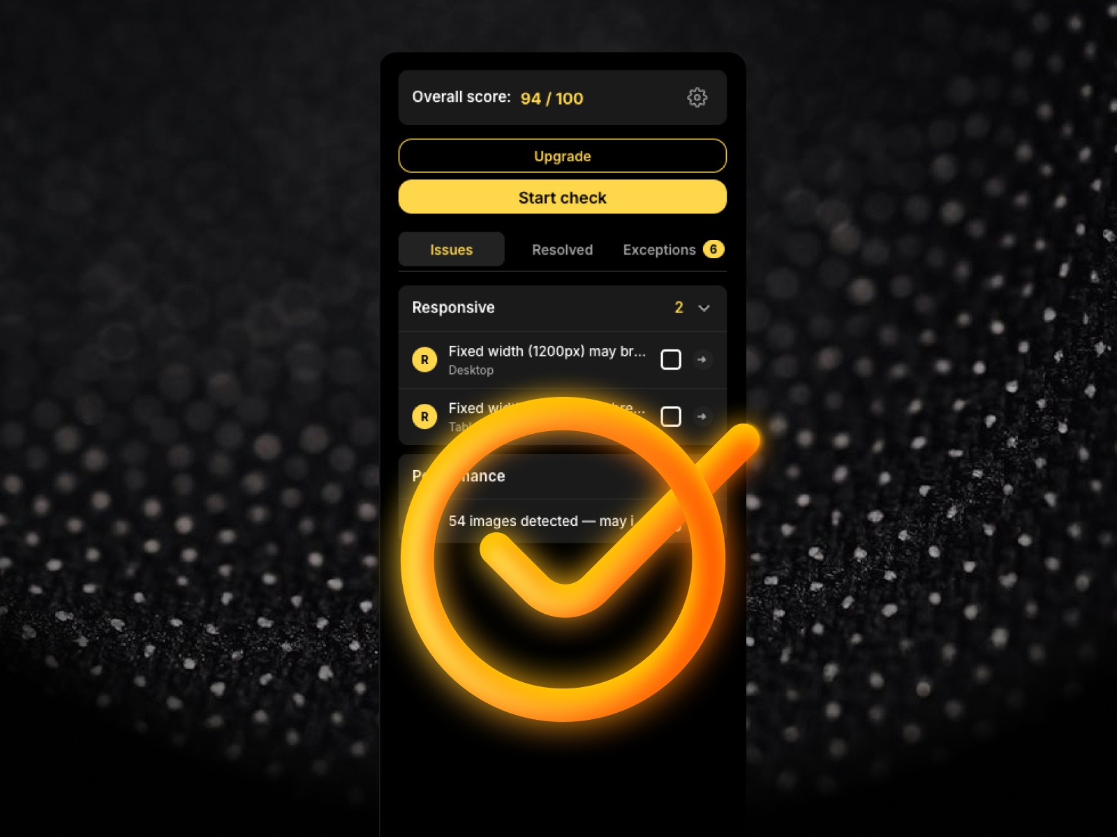 Thumbnail 1 for Projectcheck, a Framer Marketplace template by Chris Lacorte.