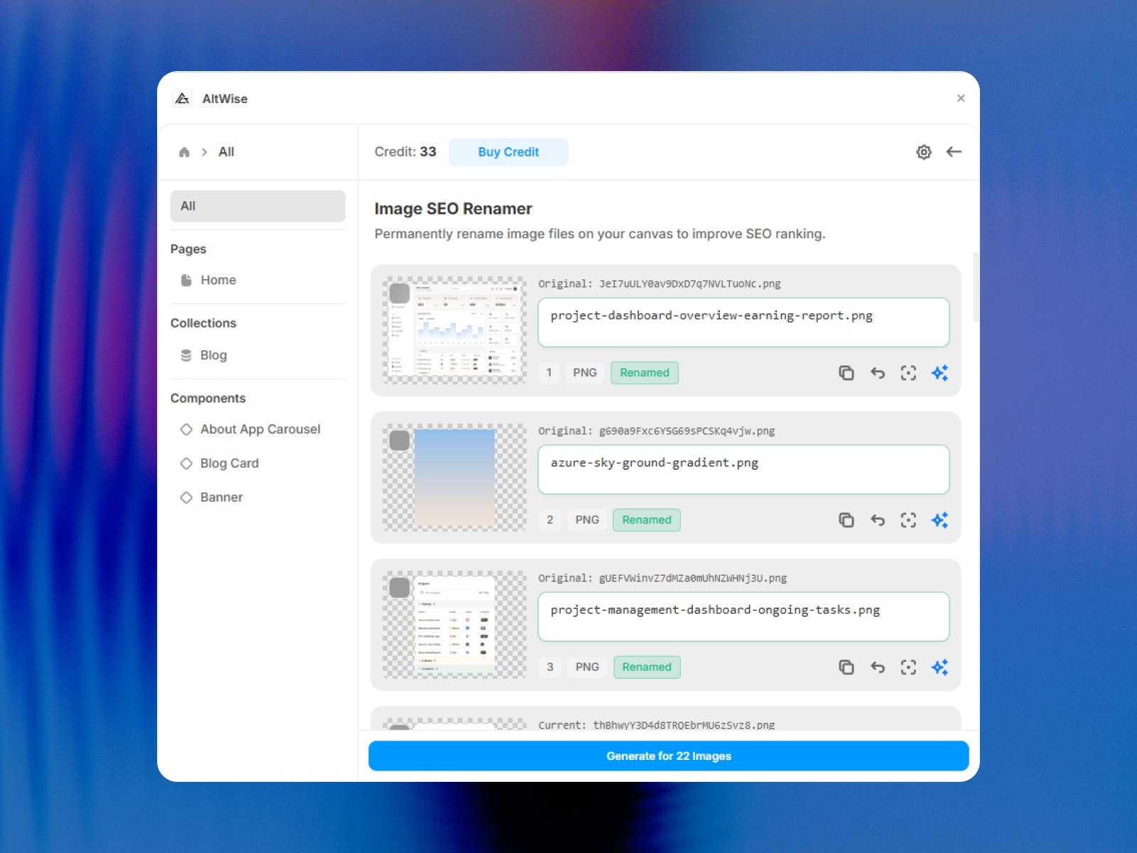 Thumbnail 2 for AltWise, a Framer Marketplace template by yagnesh pipariya.