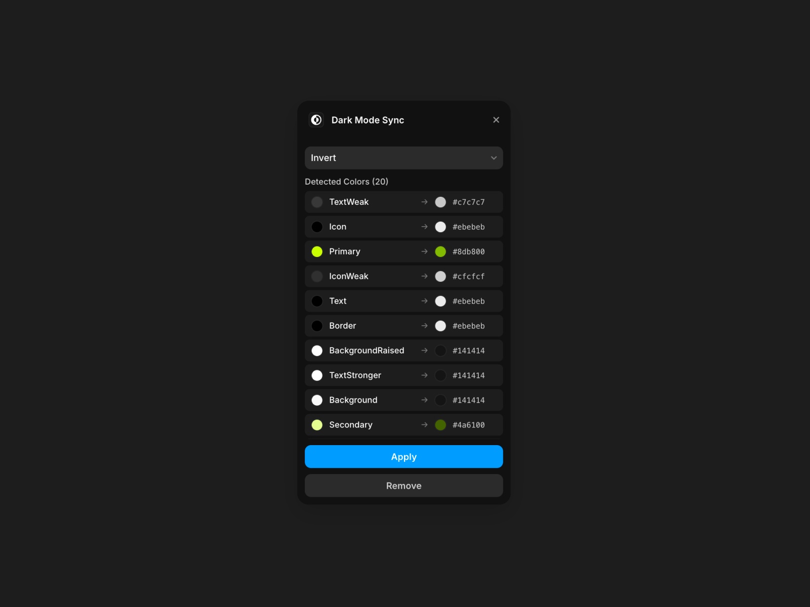 Thumbnail 1 for Dark Mode Sync, a Framer Marketplace template by Javlonbek.