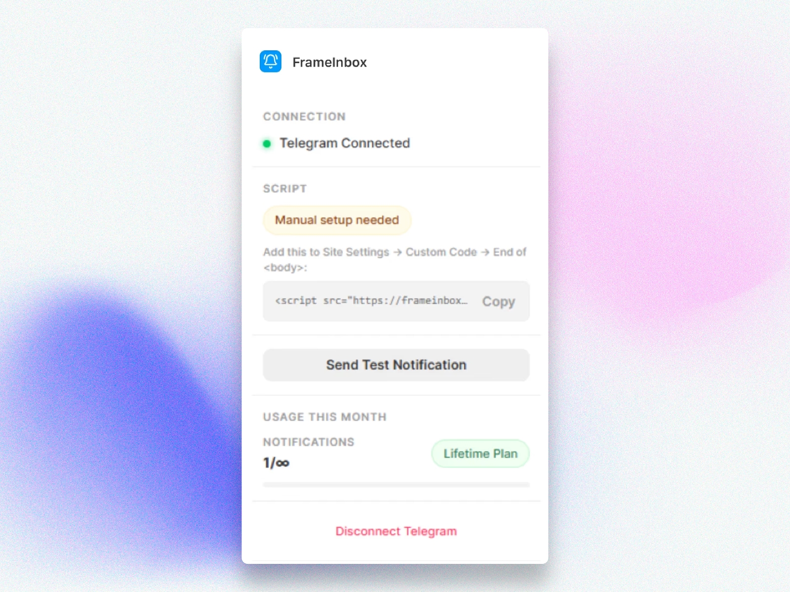 Thumbnail 1 for FrameInbox, a Framer Marketplace template by Soubhagya Sahu.