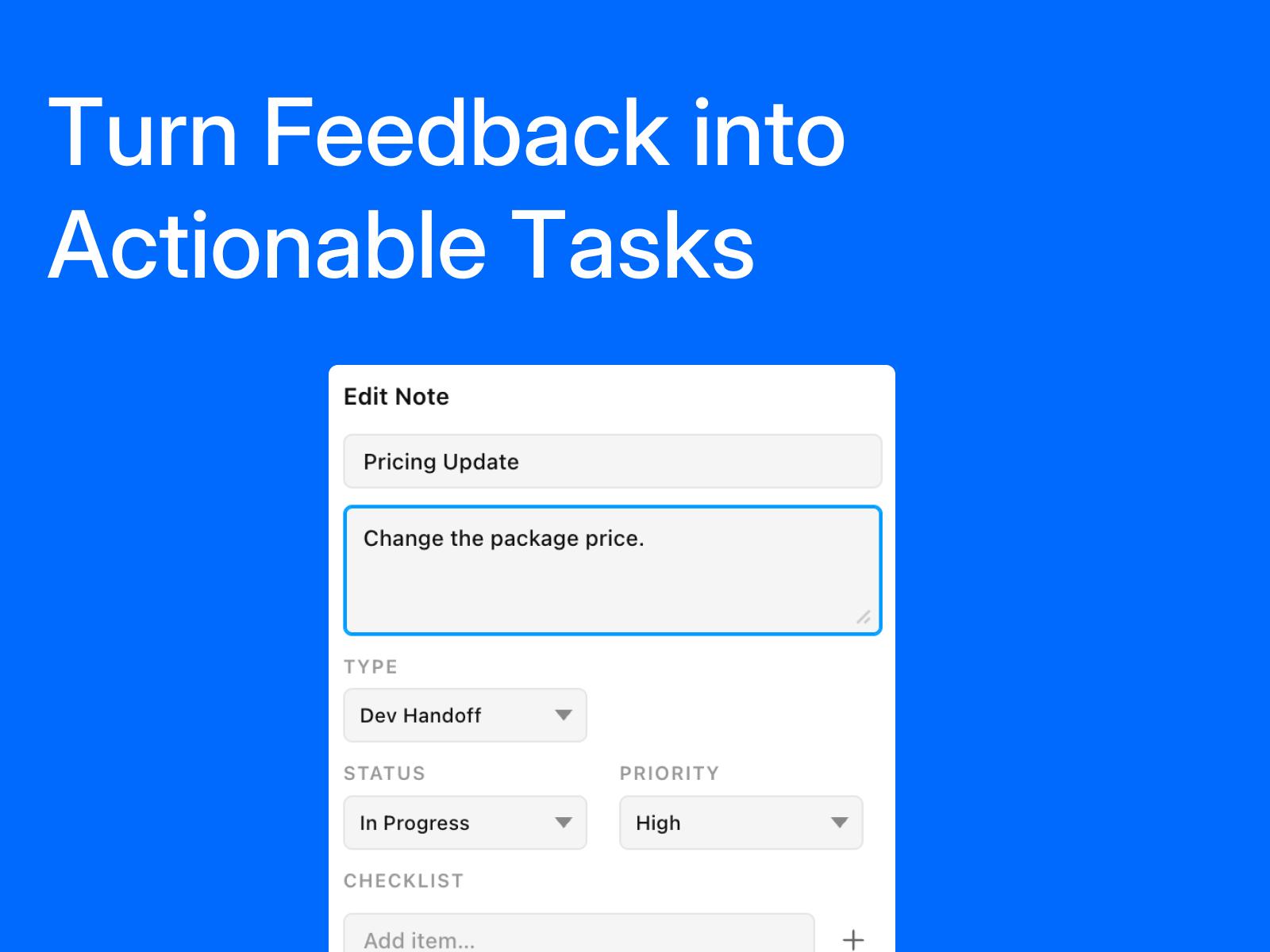 Screenshot 3 for CanvasNotes, a Framer Marketplace plugin by Floyka Design Studio.
