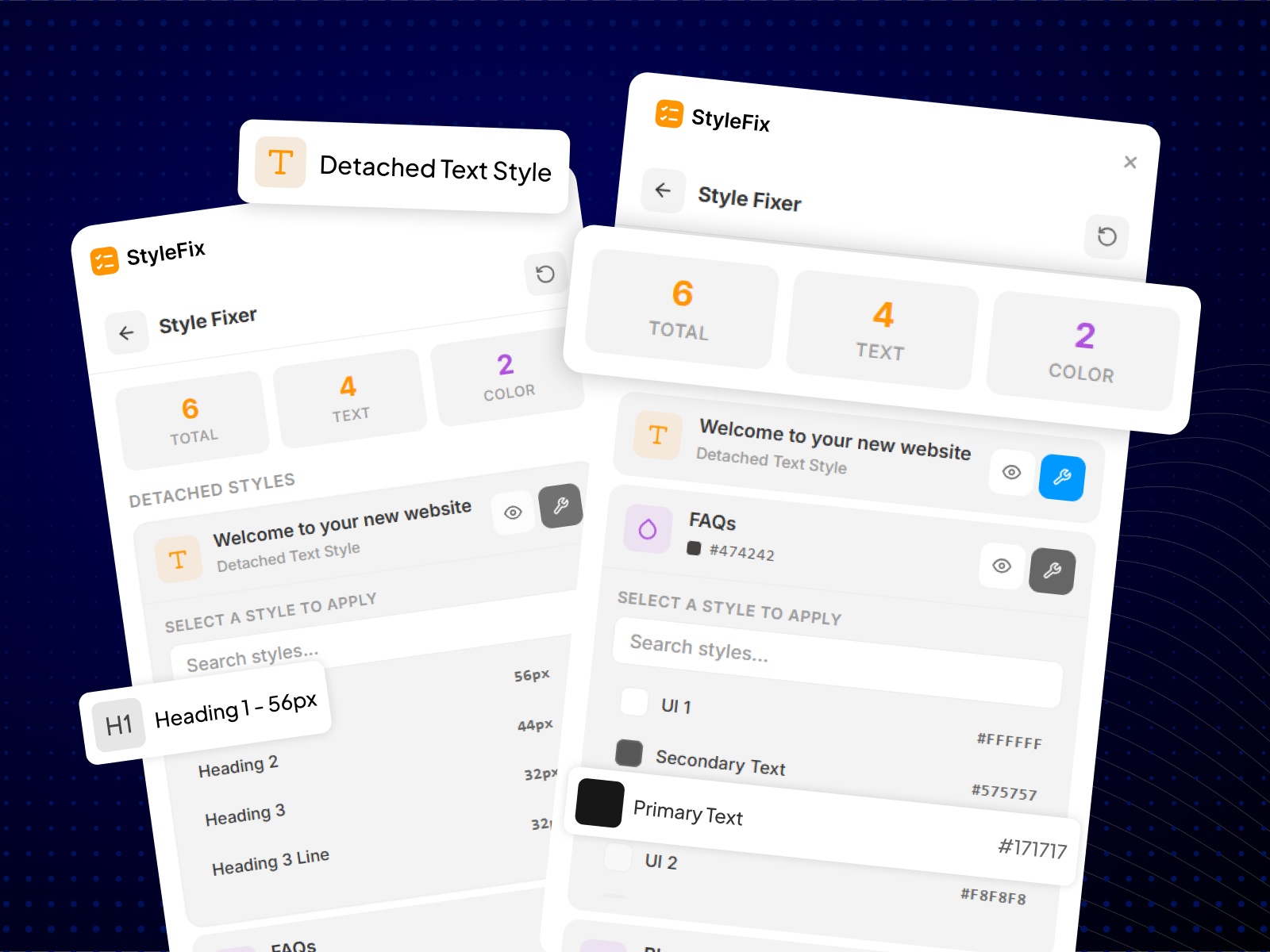 Thumbnail 2 for StyleFix, a Framer Marketplace plugin by Framer Geeks.