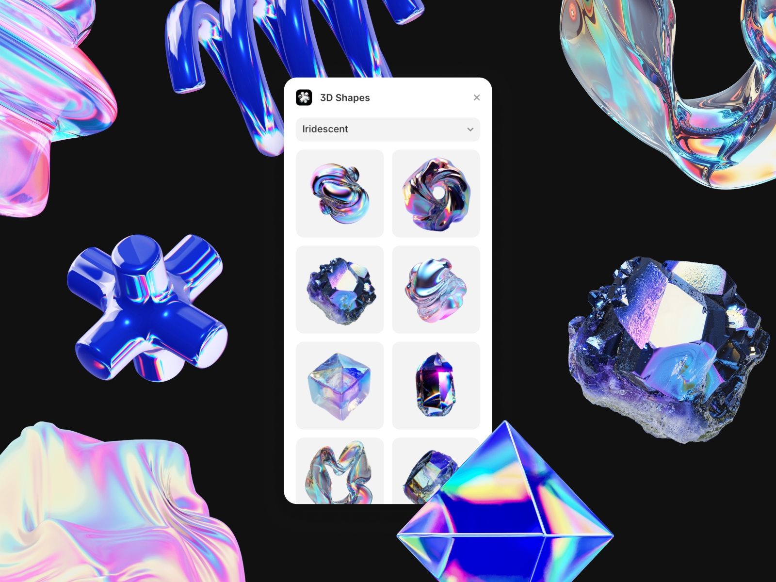 Thumbnail 1 for 3D Shapes, a Framer Marketplace plugin by Isaac Roberts.