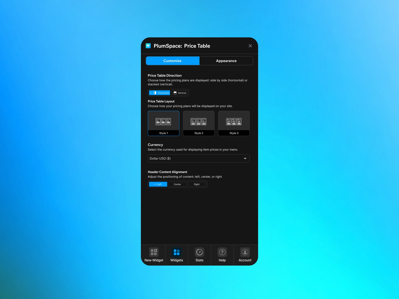 Thumbnail 2 for PlumSpace: Pricing Table Comparison, a Framer Marketplace template by PlumSpace.