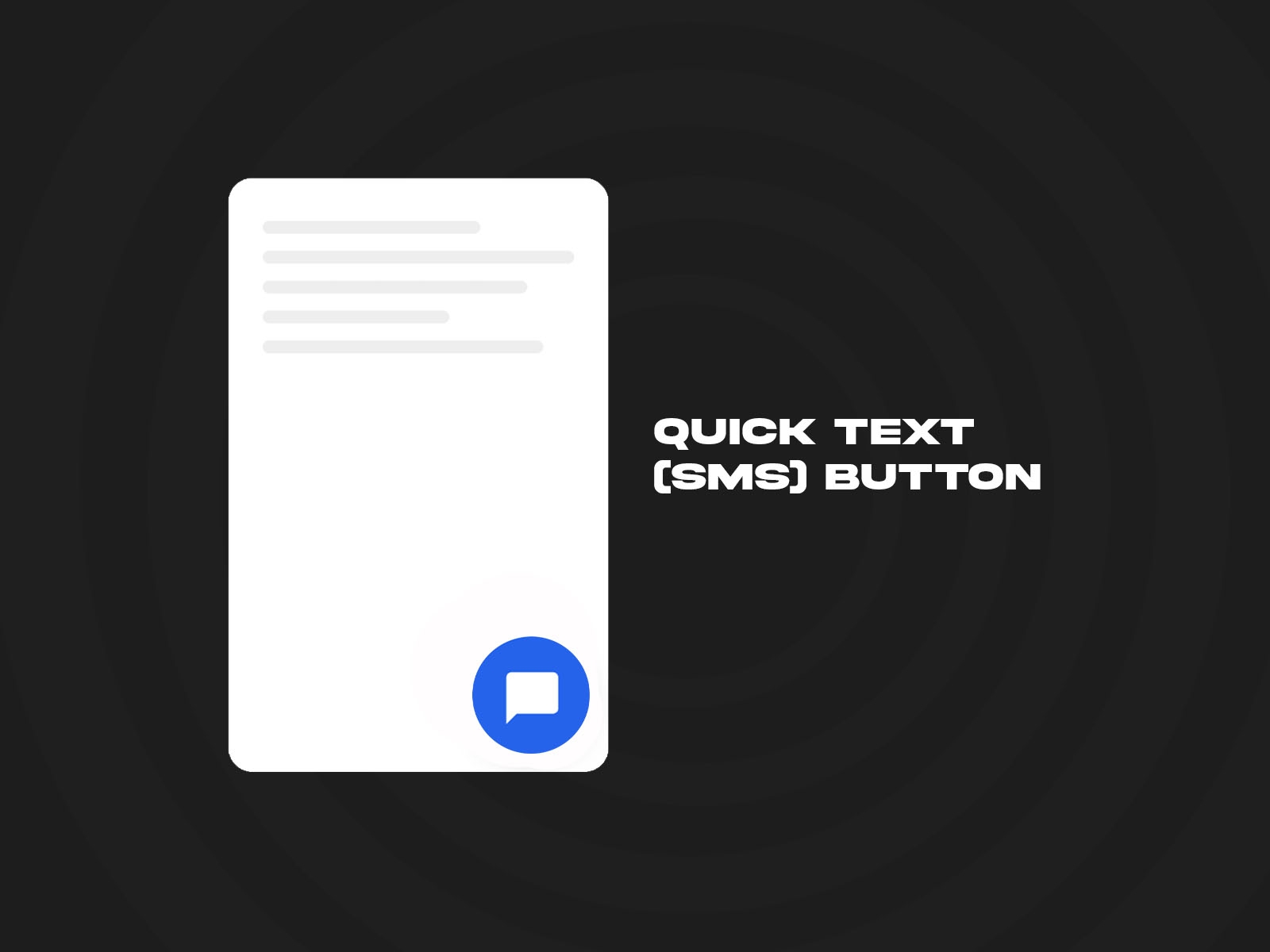 Thumbnail 2 for Quick Text (SMS) Button, a Framer Marketplace template by Ekomobong Otu.
