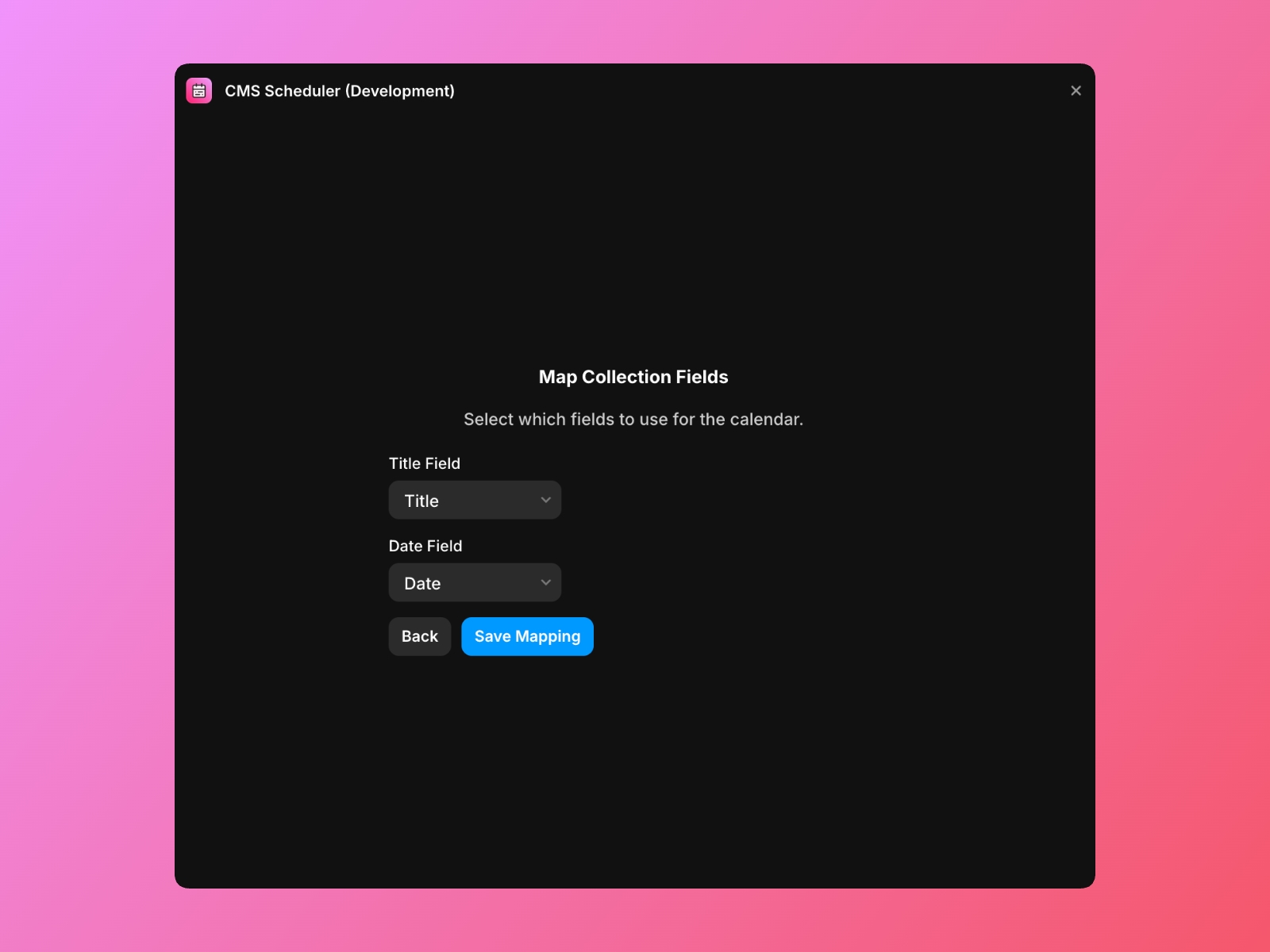 Thumbnail 2 for CMS Scheduler, a Framer Marketplace template by Adam Tretera.