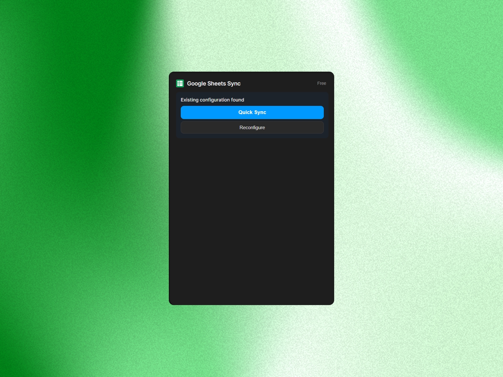 Thumbnail 1 for Google Sheets Sync, a Framer Marketplace template by Reem Magdi.