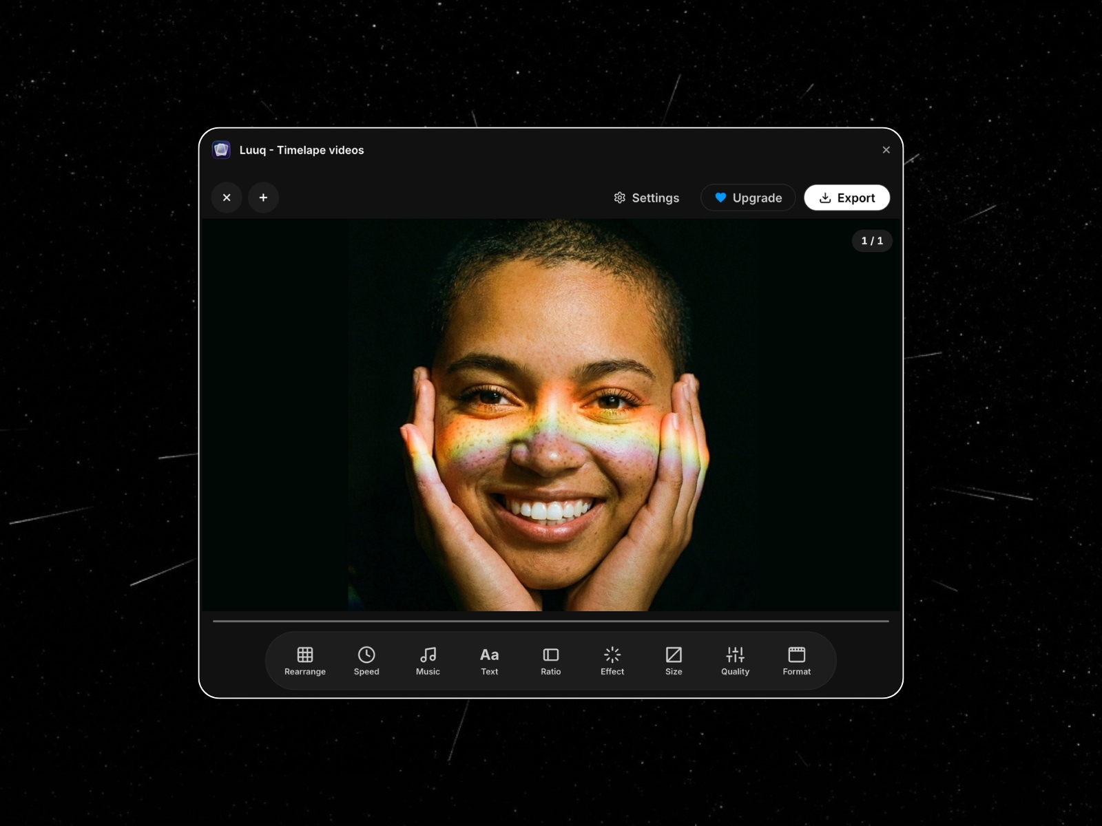 Thumbnail 1 for Luuq - Timelapse Videos, a Framer Marketplace template by Johnathan B..