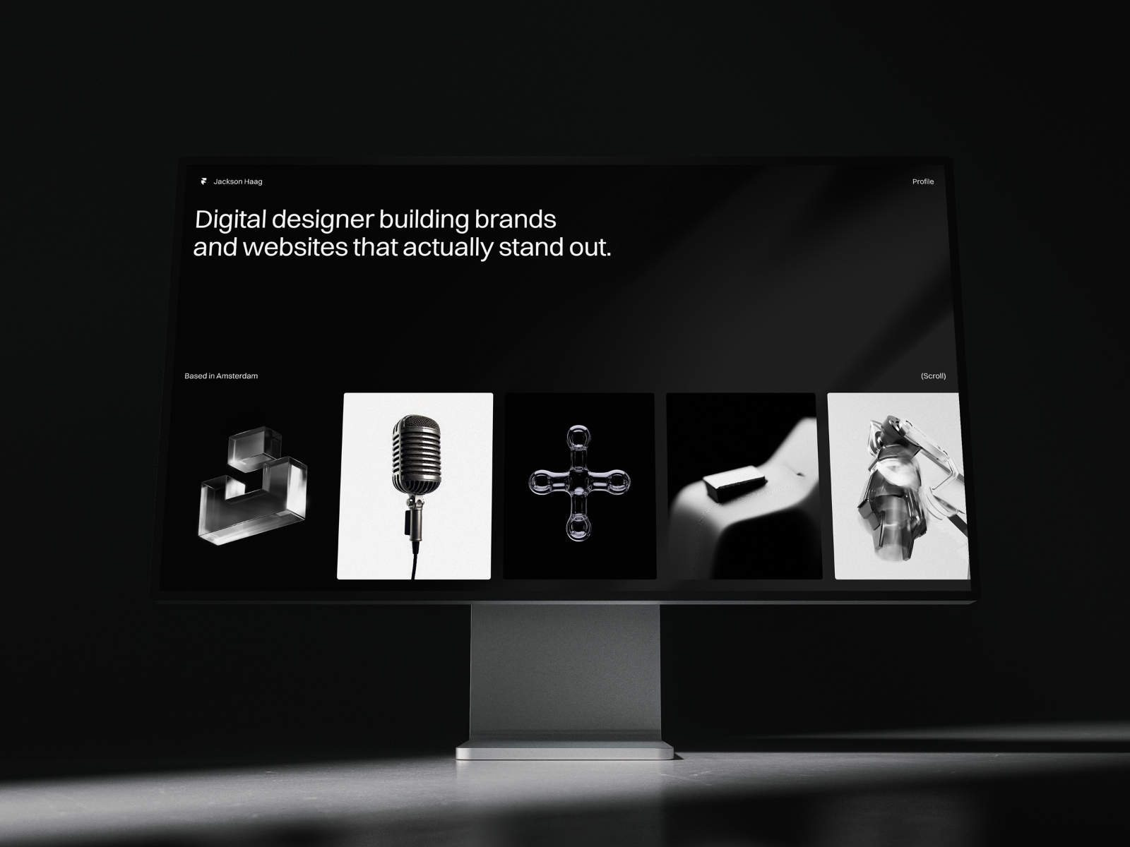 Thumbnail 1 for Jackson, a Framer Marketplace template by Hvade.