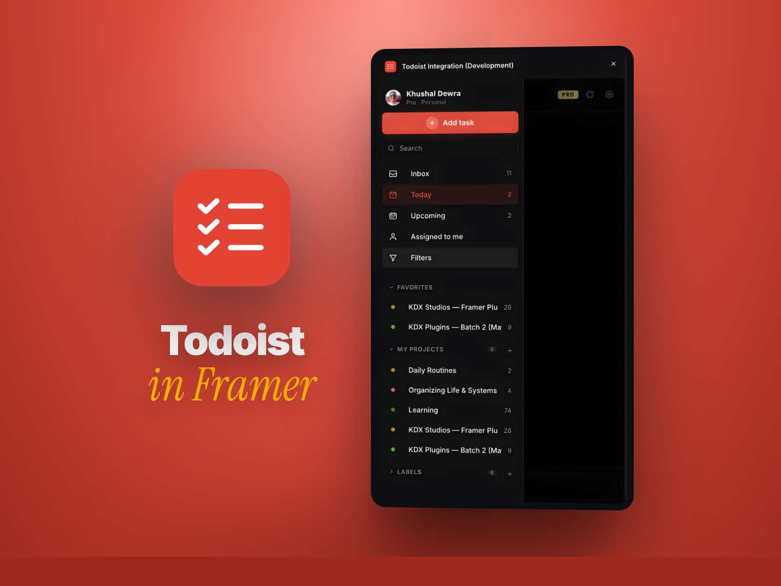 Todoist Integration