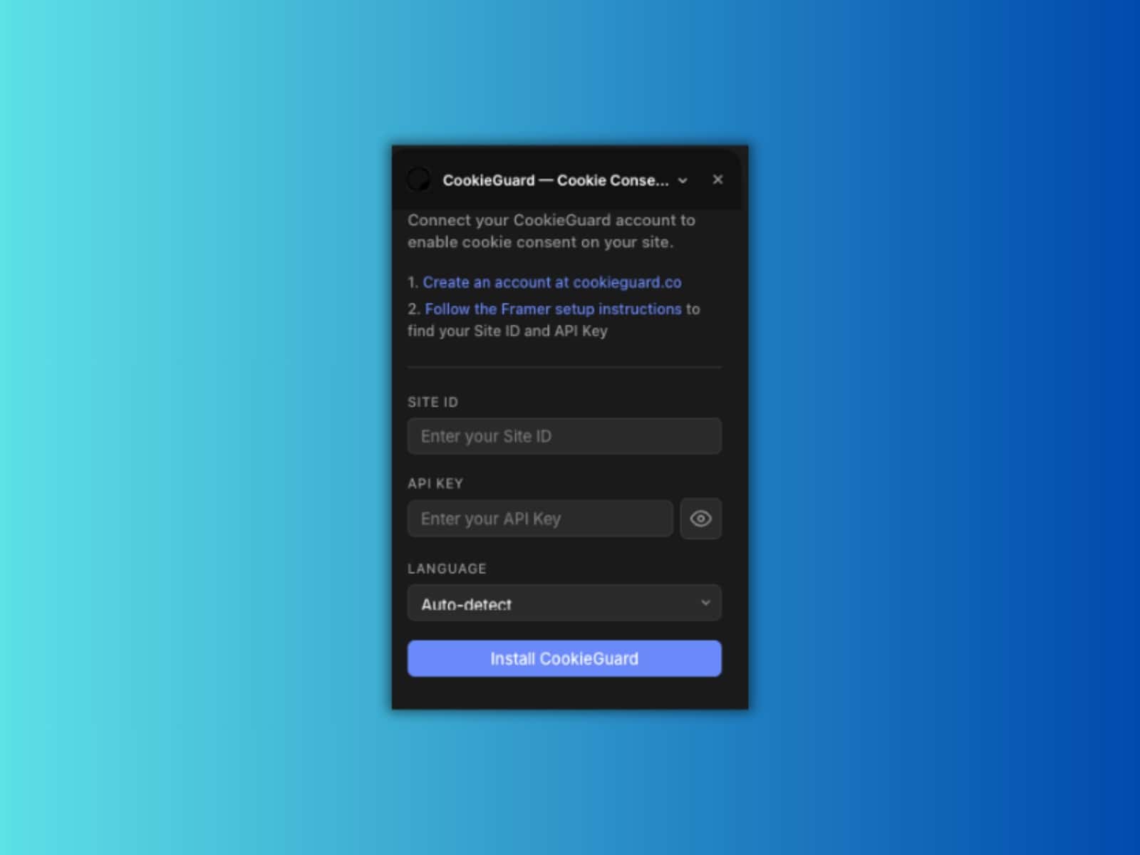 CookieGuard — Cookie Consent