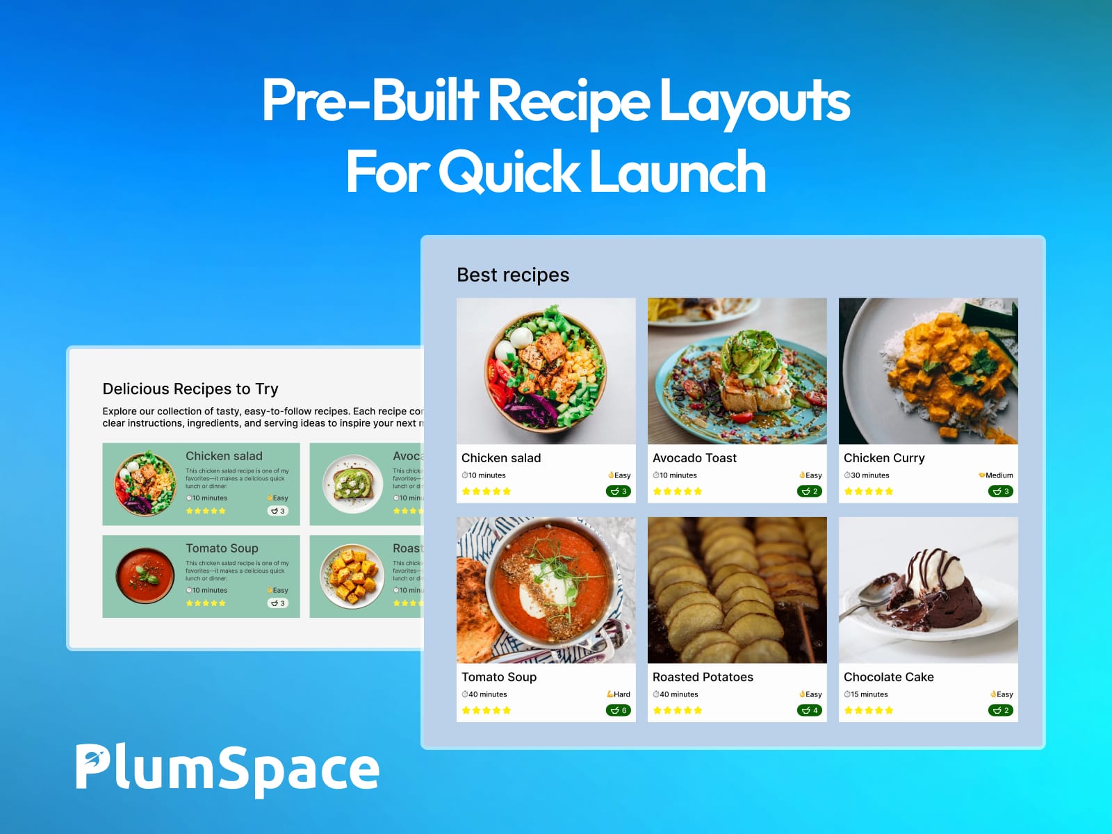 PlumSpace: Recipes Kit