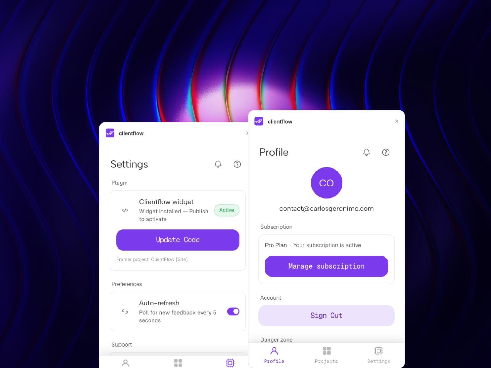 Clientflow