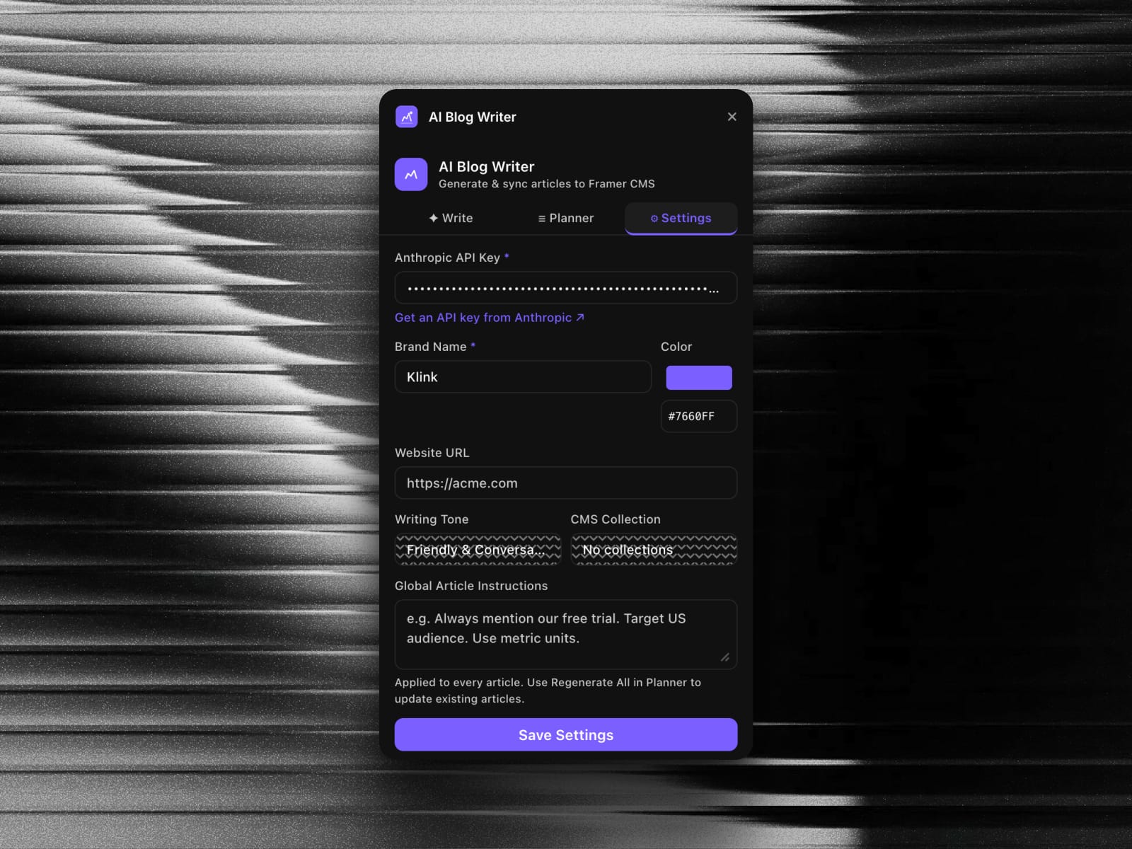 AI Blog Writer