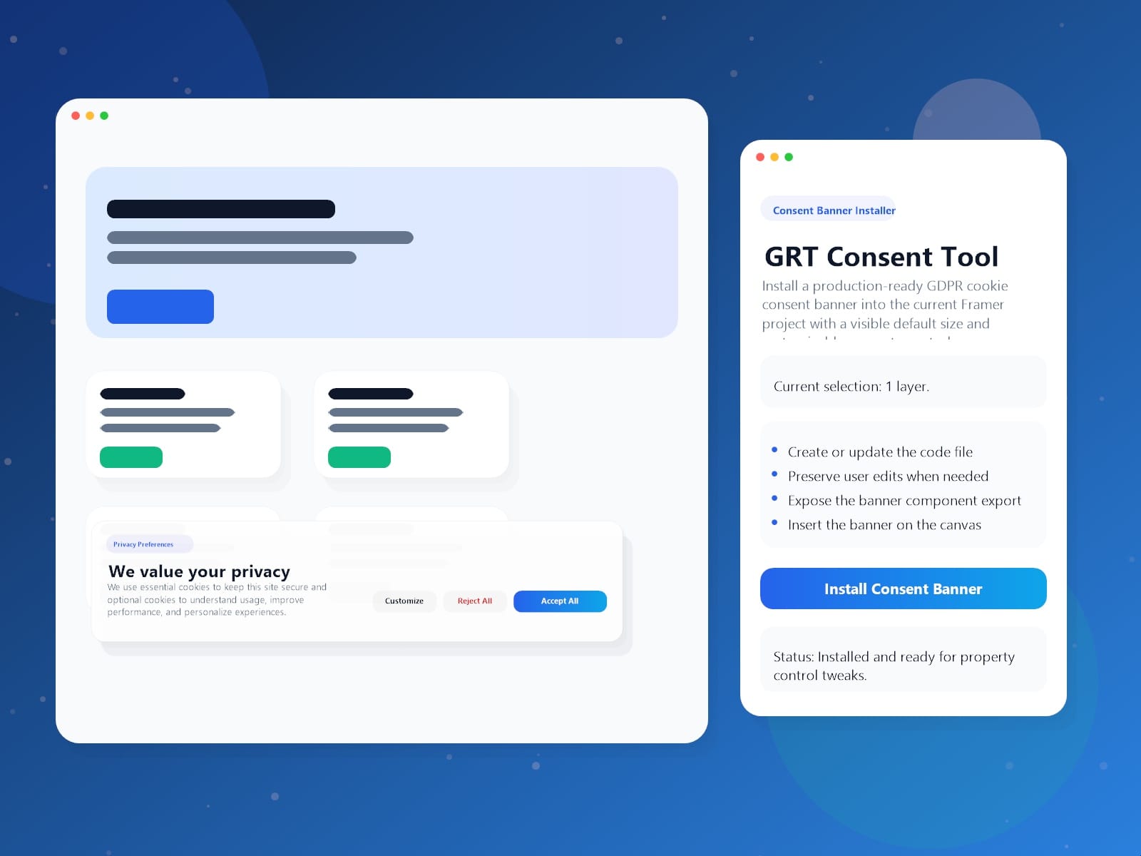GRT Consent Tool