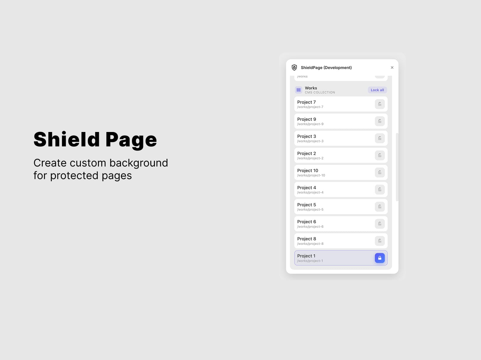 ShieldPage