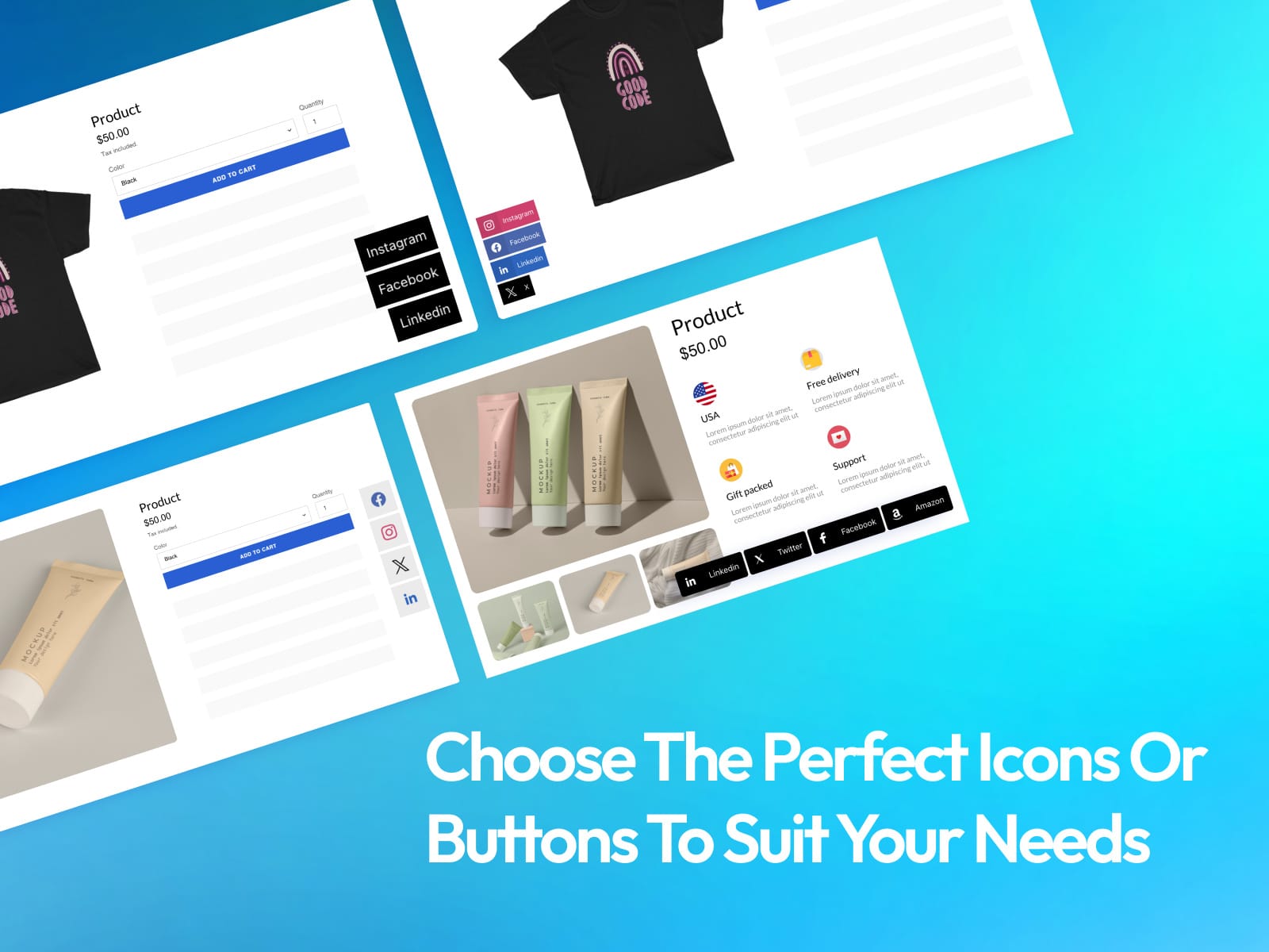 PlumSpace: Social Media Icons