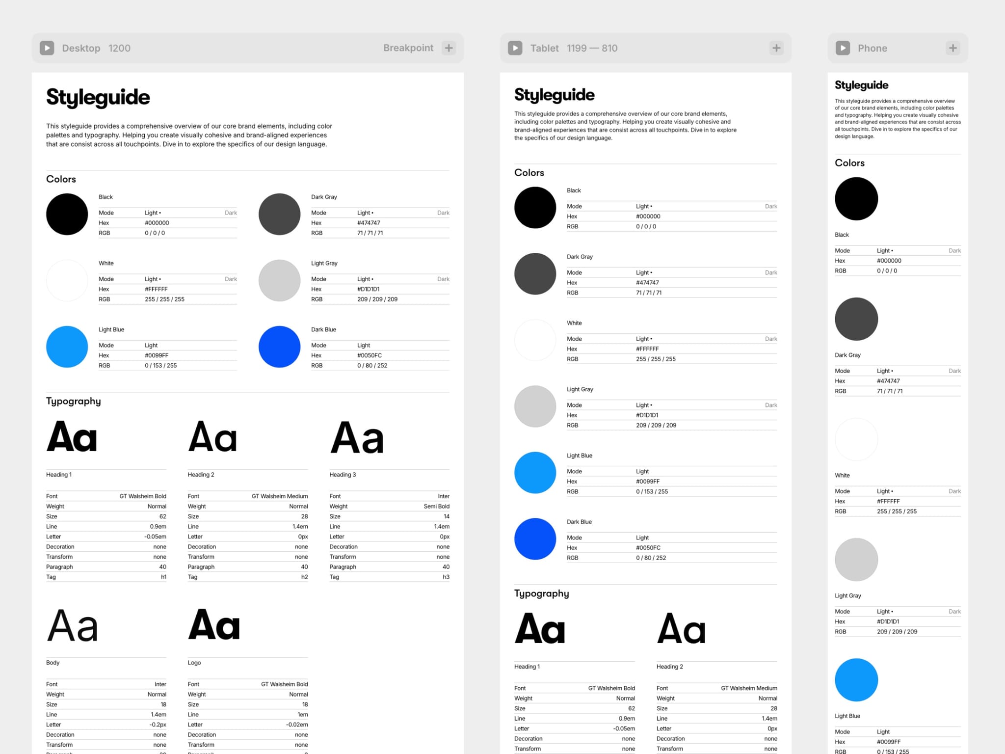 Styleguide Generator