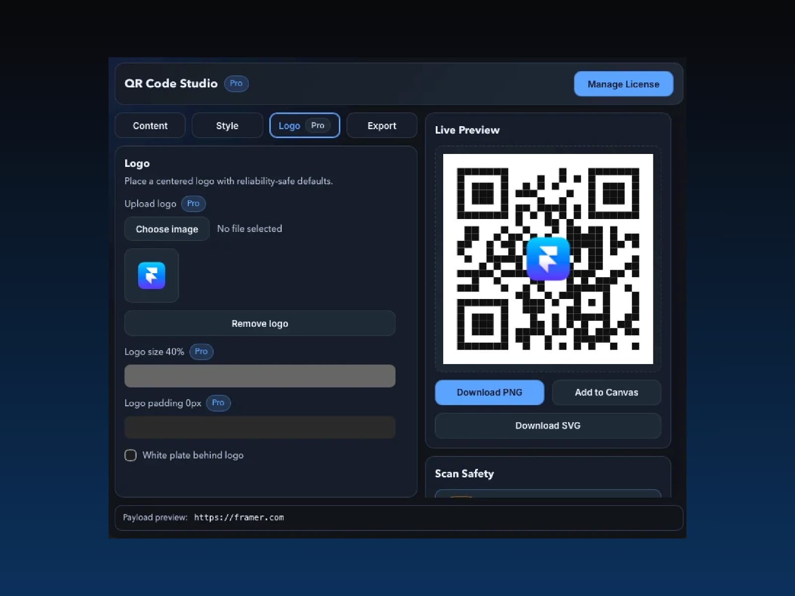 QR Code Studio