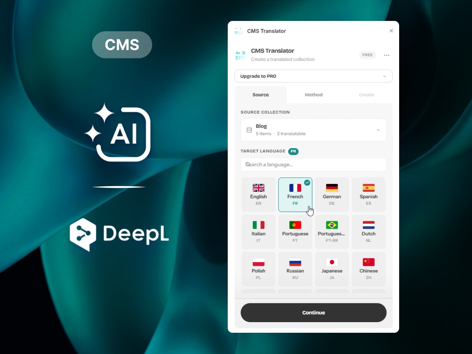 CMS Translator