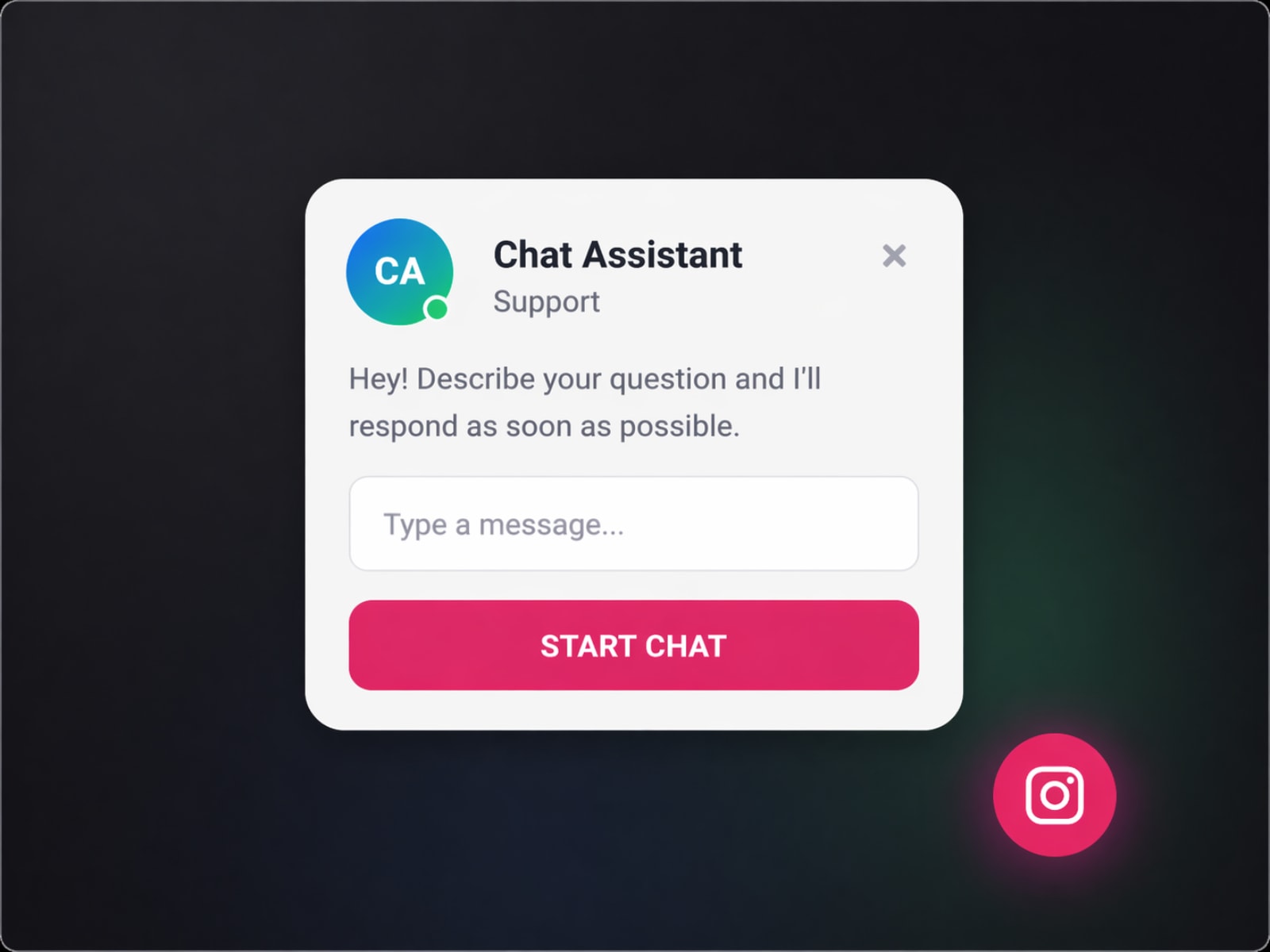 Message On Instagram