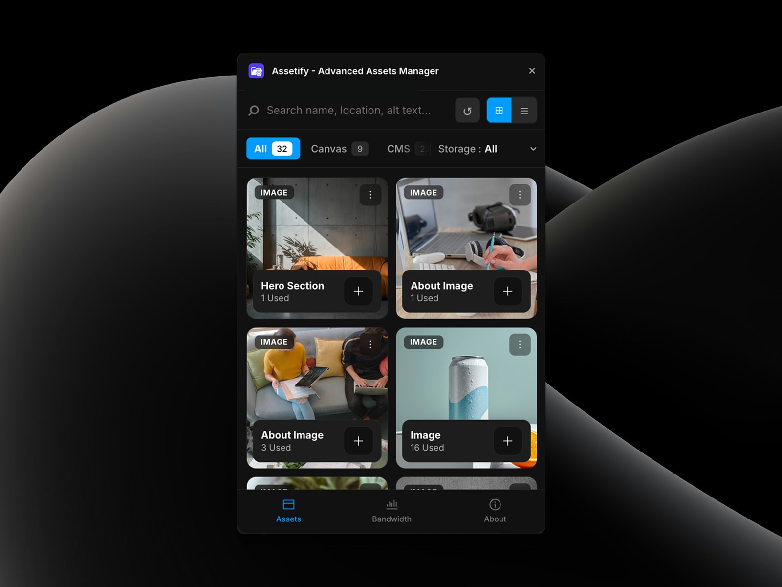 Assetify - Advanced Assets Manager