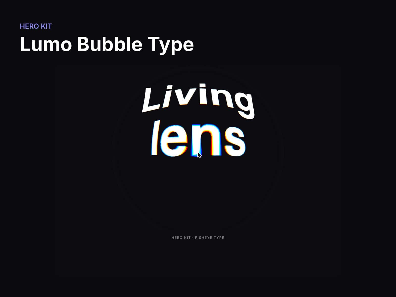 Lumo Bubble Type