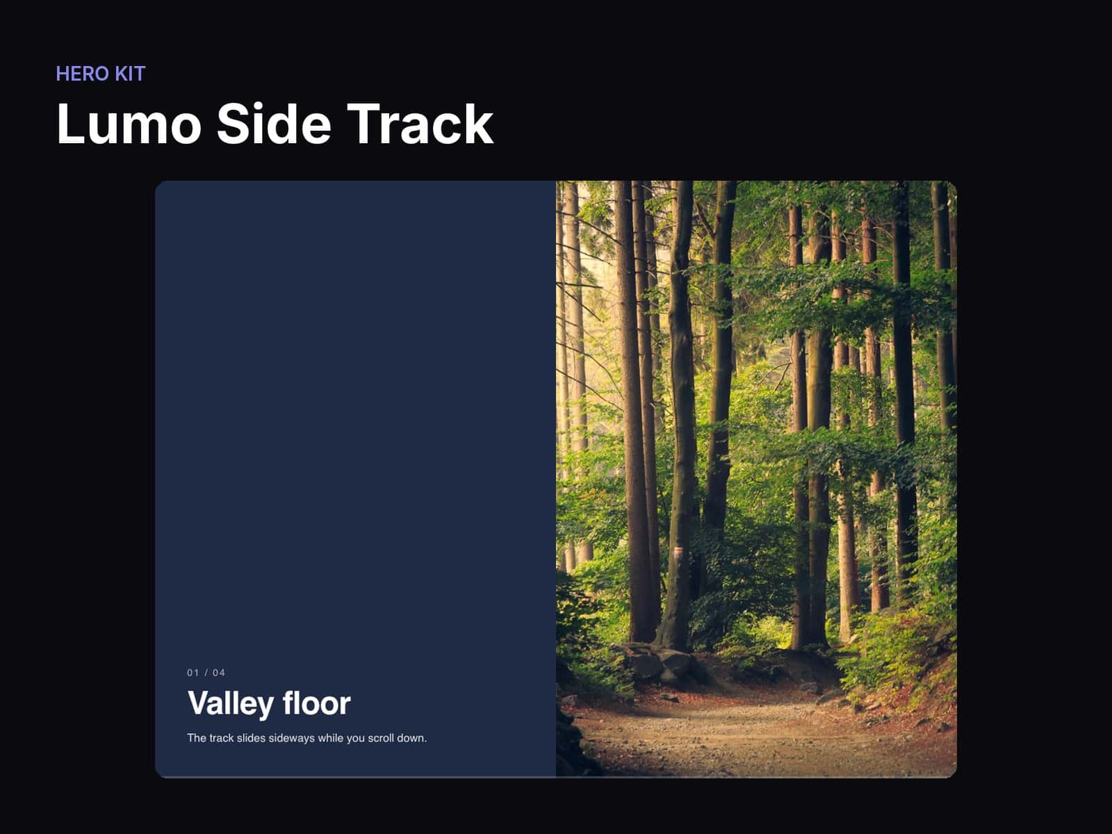 Lumo Side Track