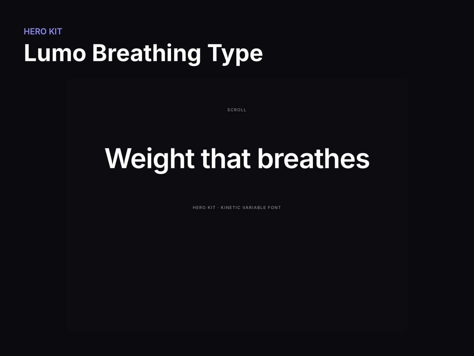 Lumo Breathing Type