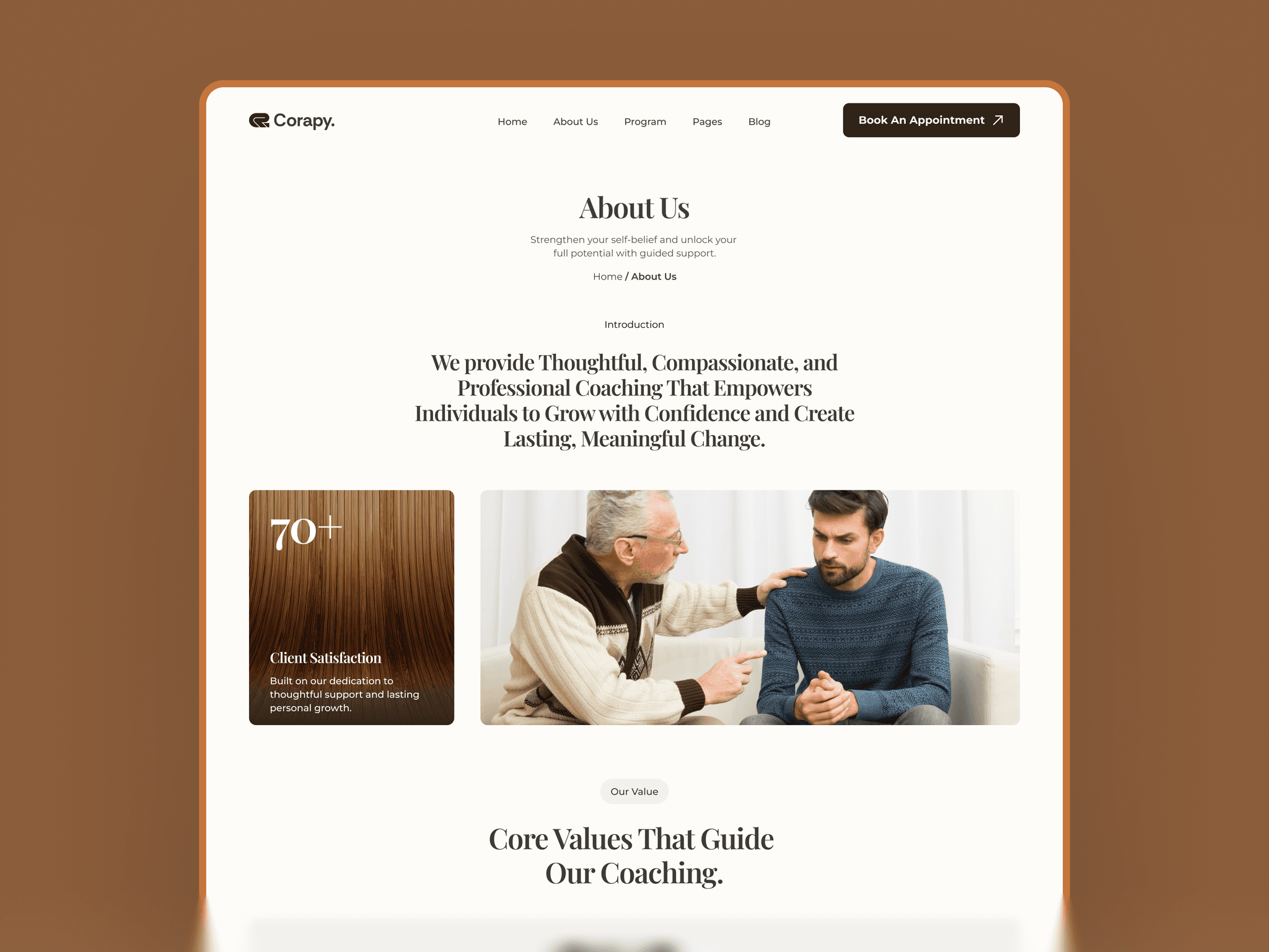 Corapy Well-being