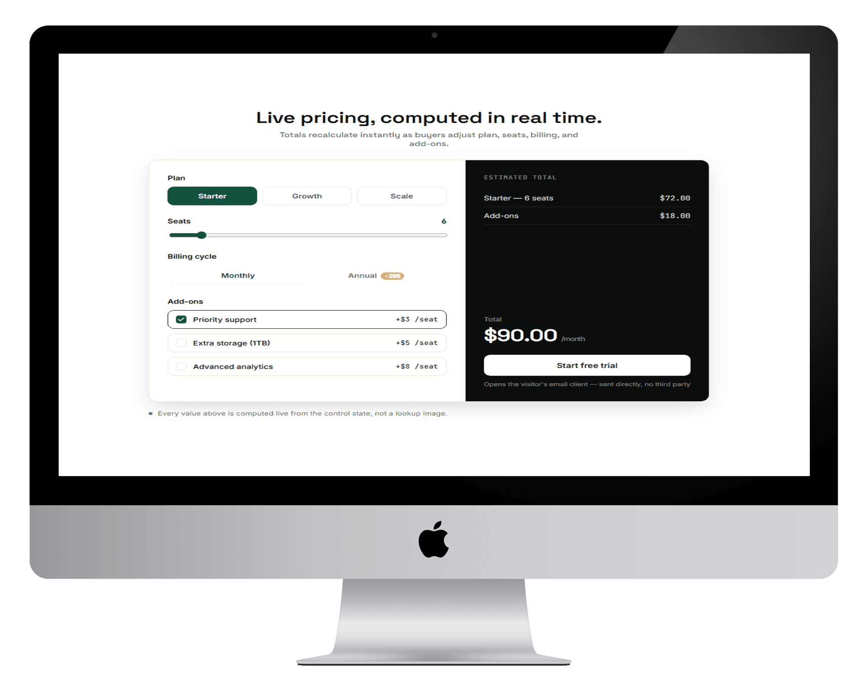 Pricing Calc