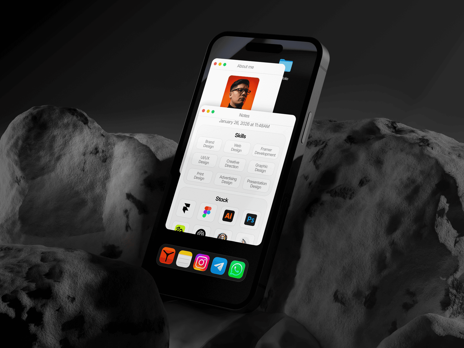 iFolio template