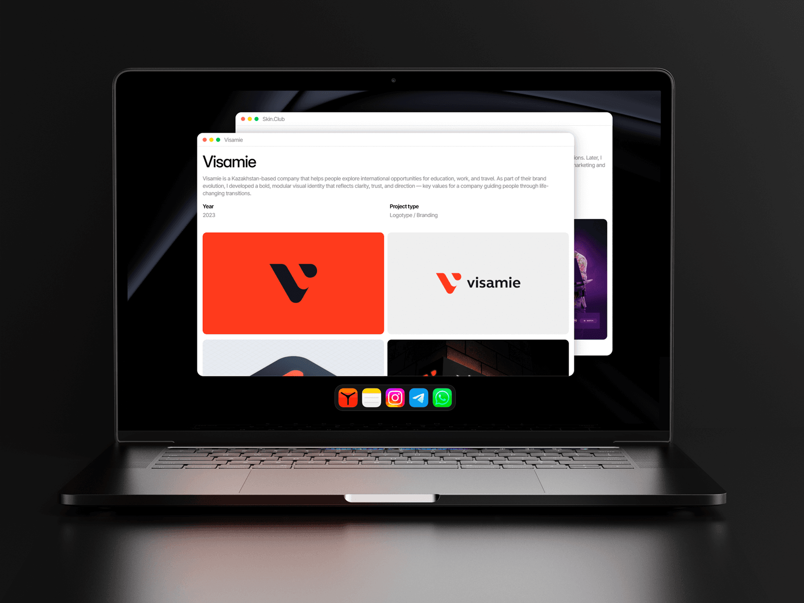 iFolio template