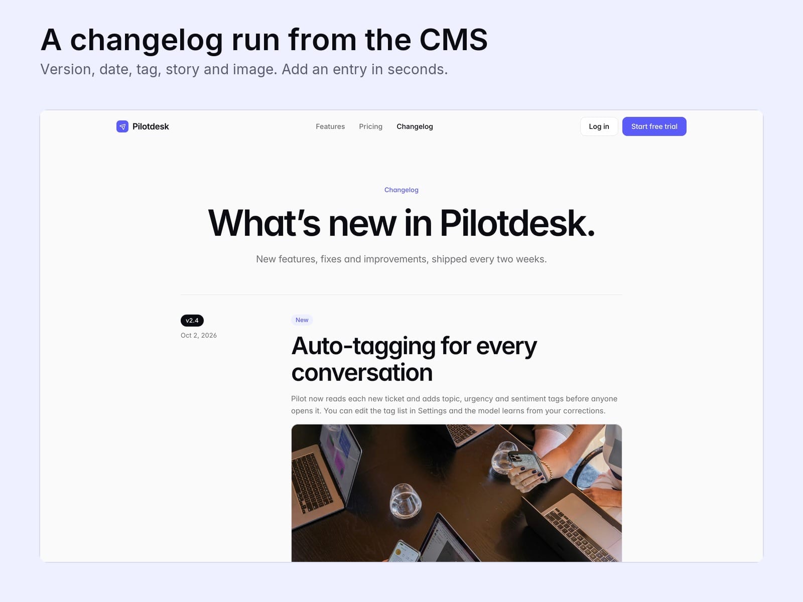 Pilotdesk