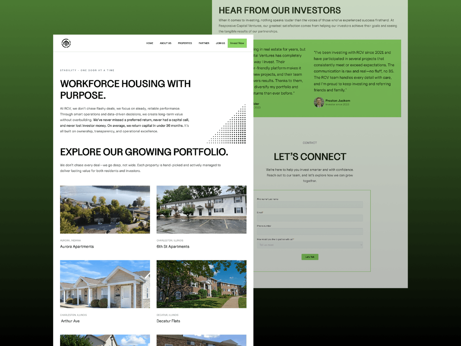 Landing Page for RCV