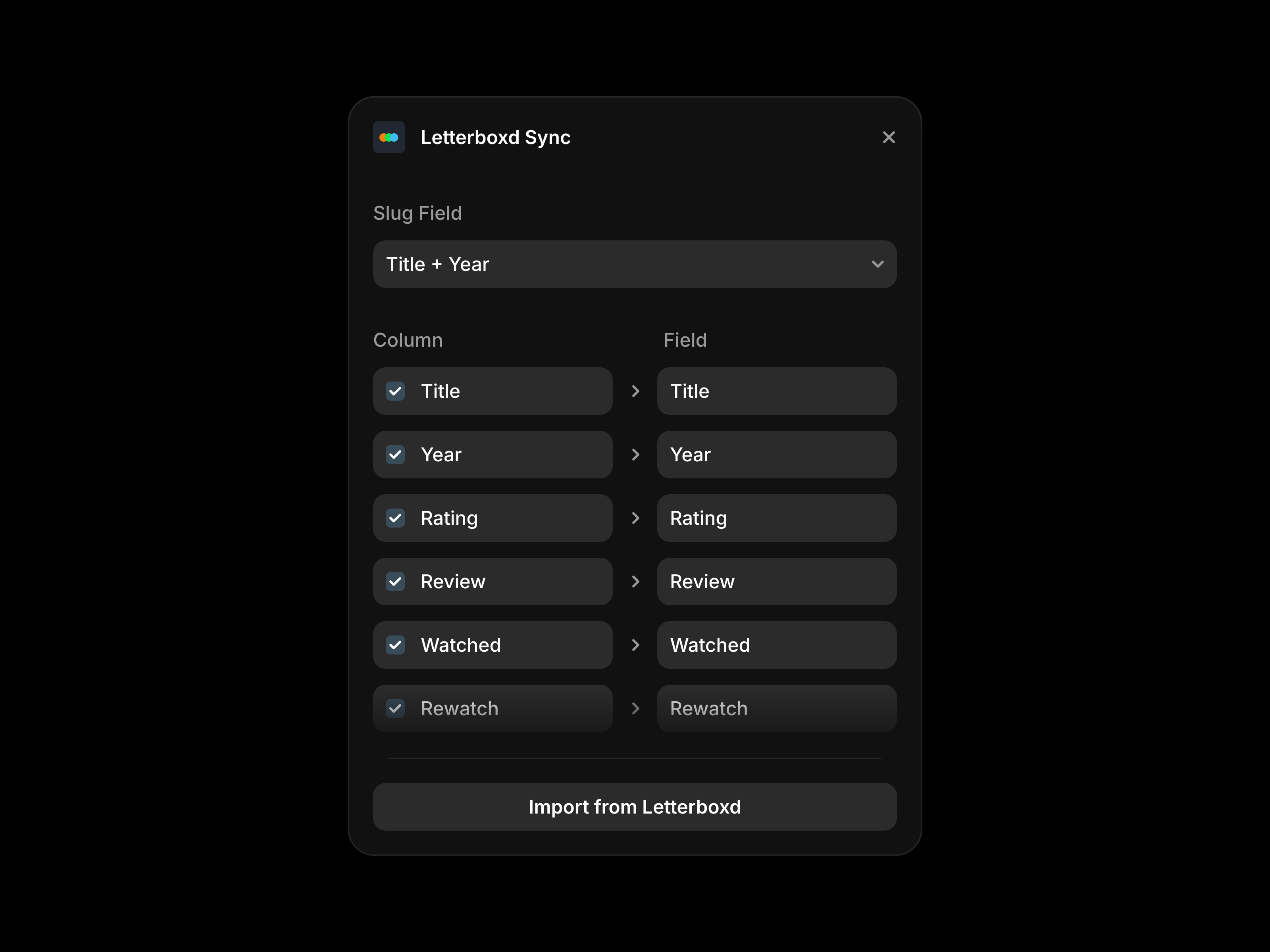 Letterboxd Sync